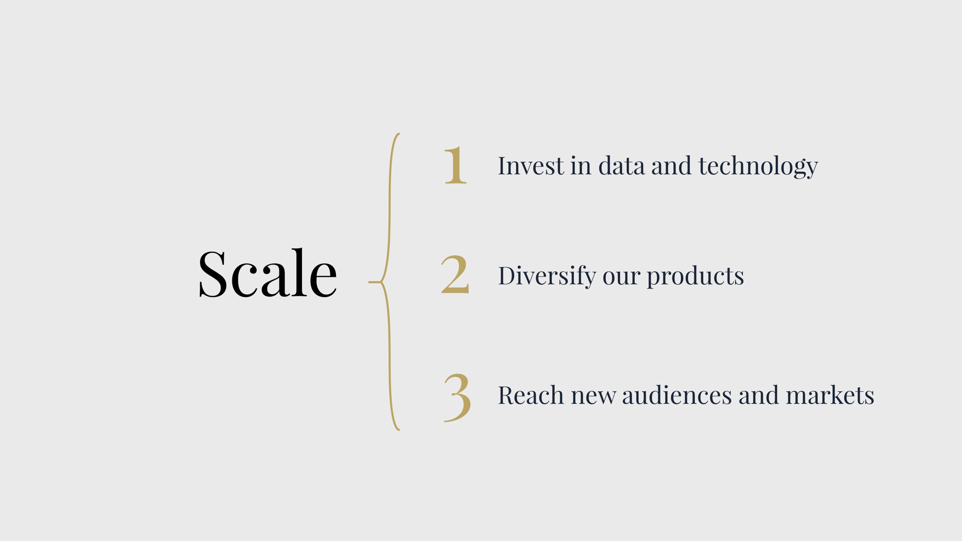 scale invest in data and technology ale diversify our products reach new audiences and markets | Dow Jones