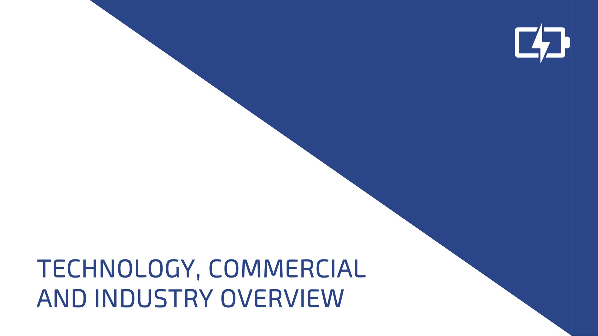 technology commercial and industry overview | Li-Cycle