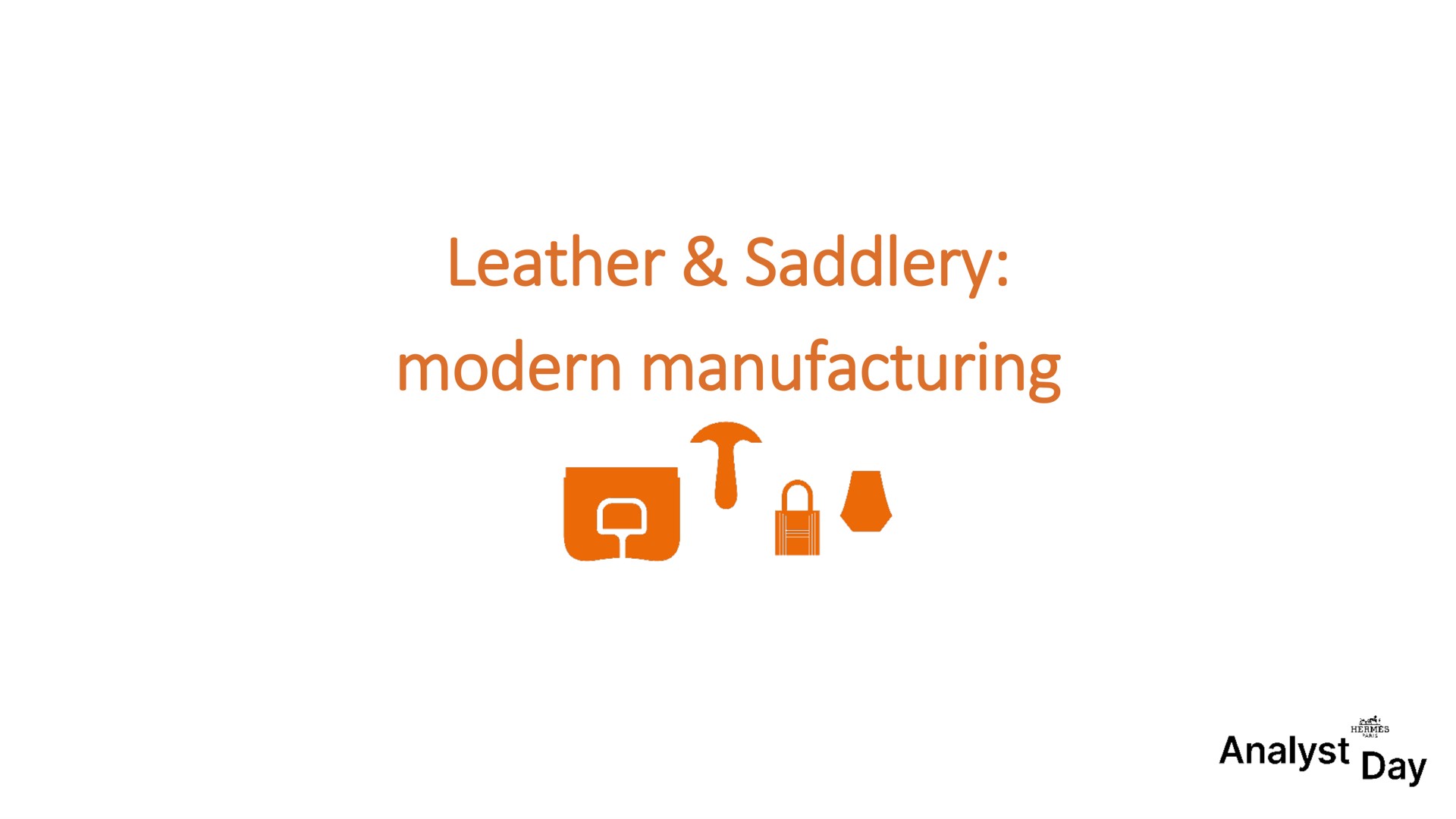 leather saddlery modern manufacturing analyst pay | Hermes
