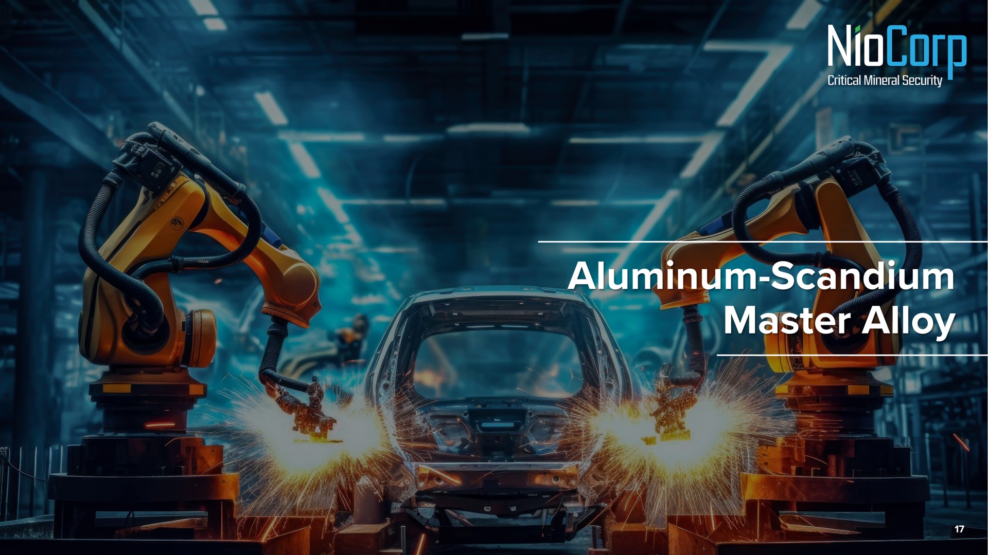 aluminum scandium master alloy i seen | NioCorp