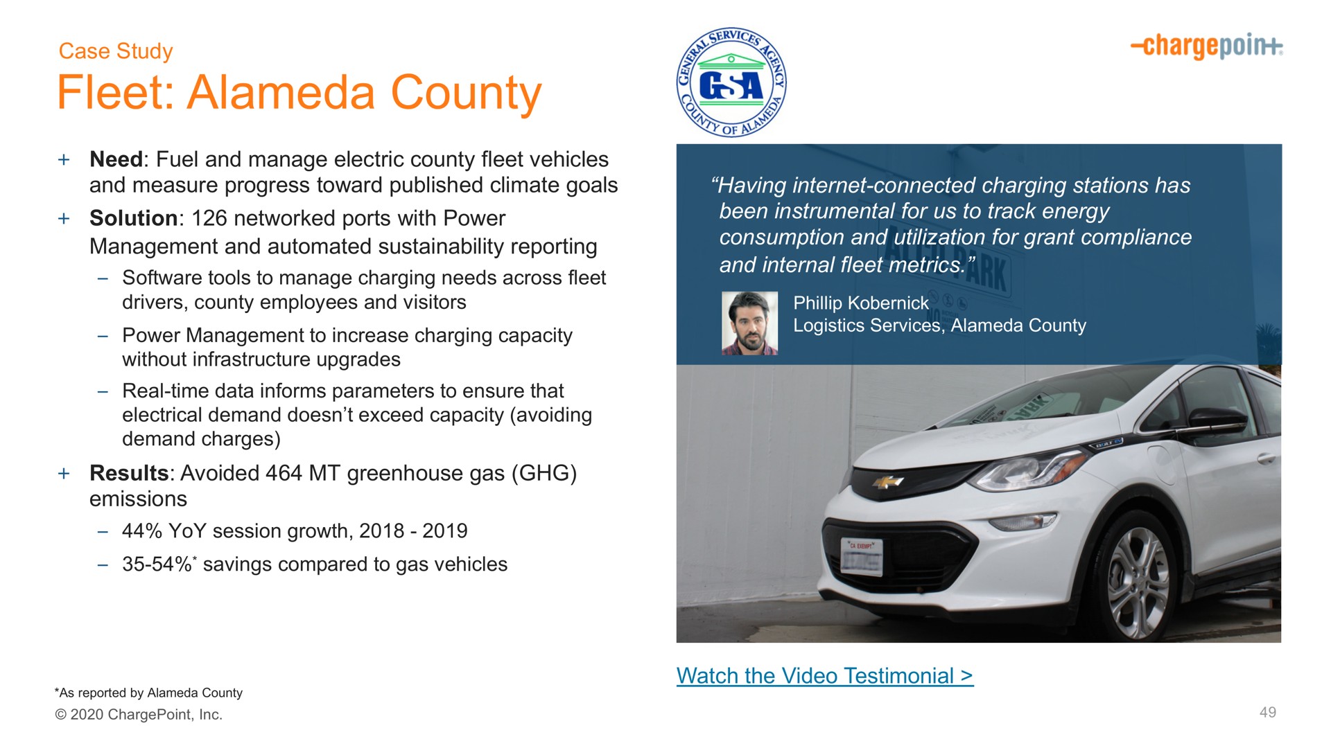 fleet alameda county | ChargePoint