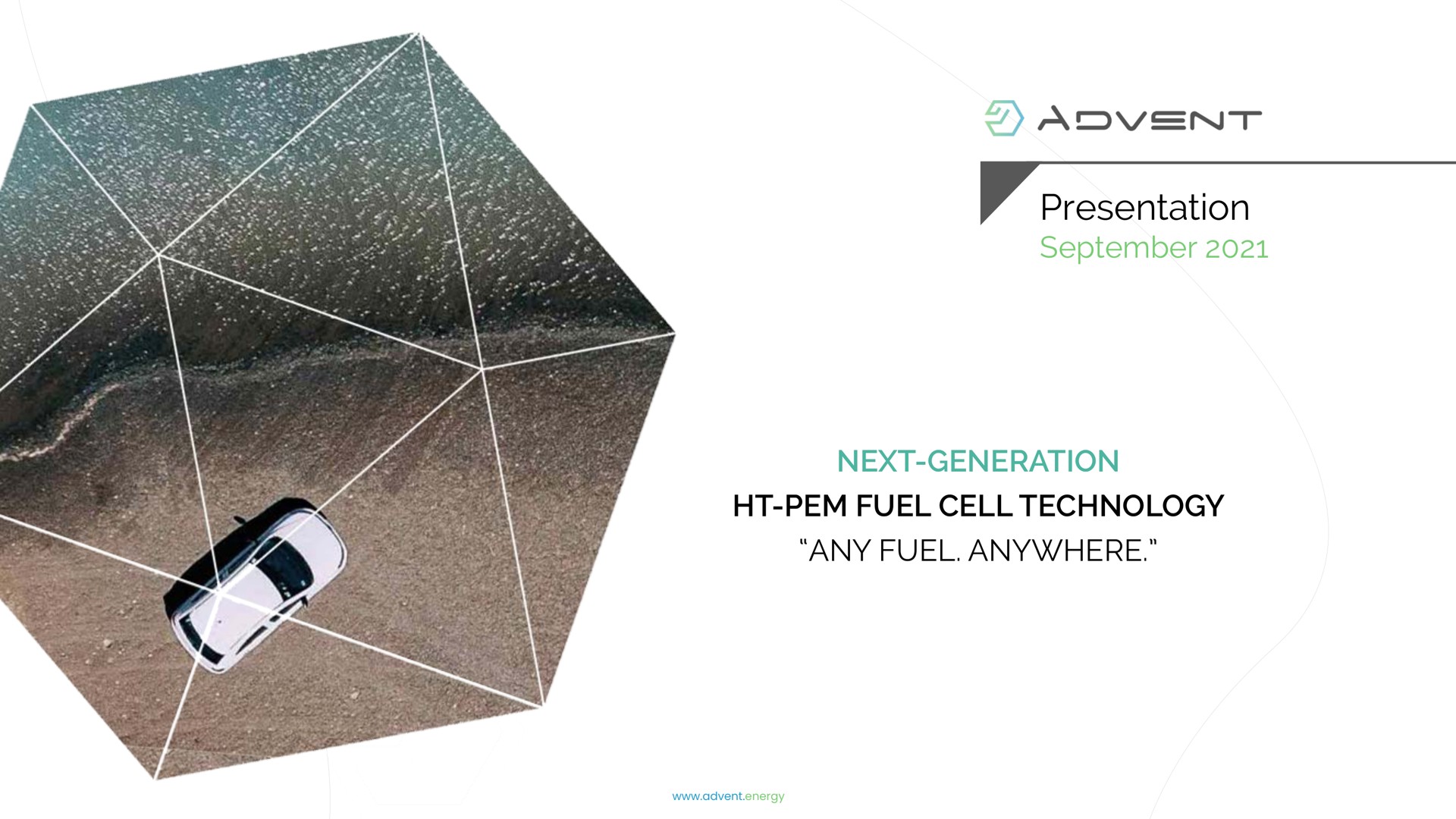 presentation next generation fuel cell technology any fuel anywhere | Advent