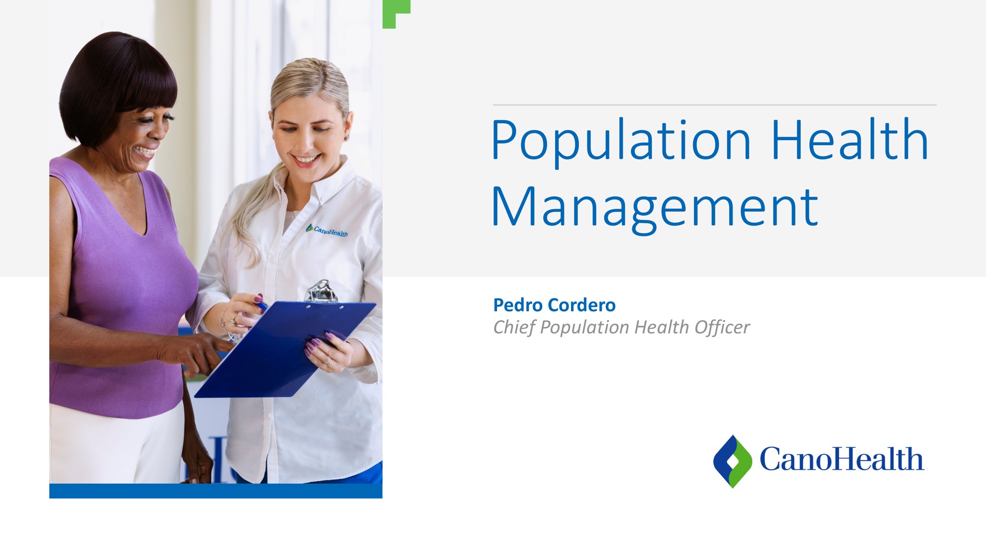population health management | Cano Health