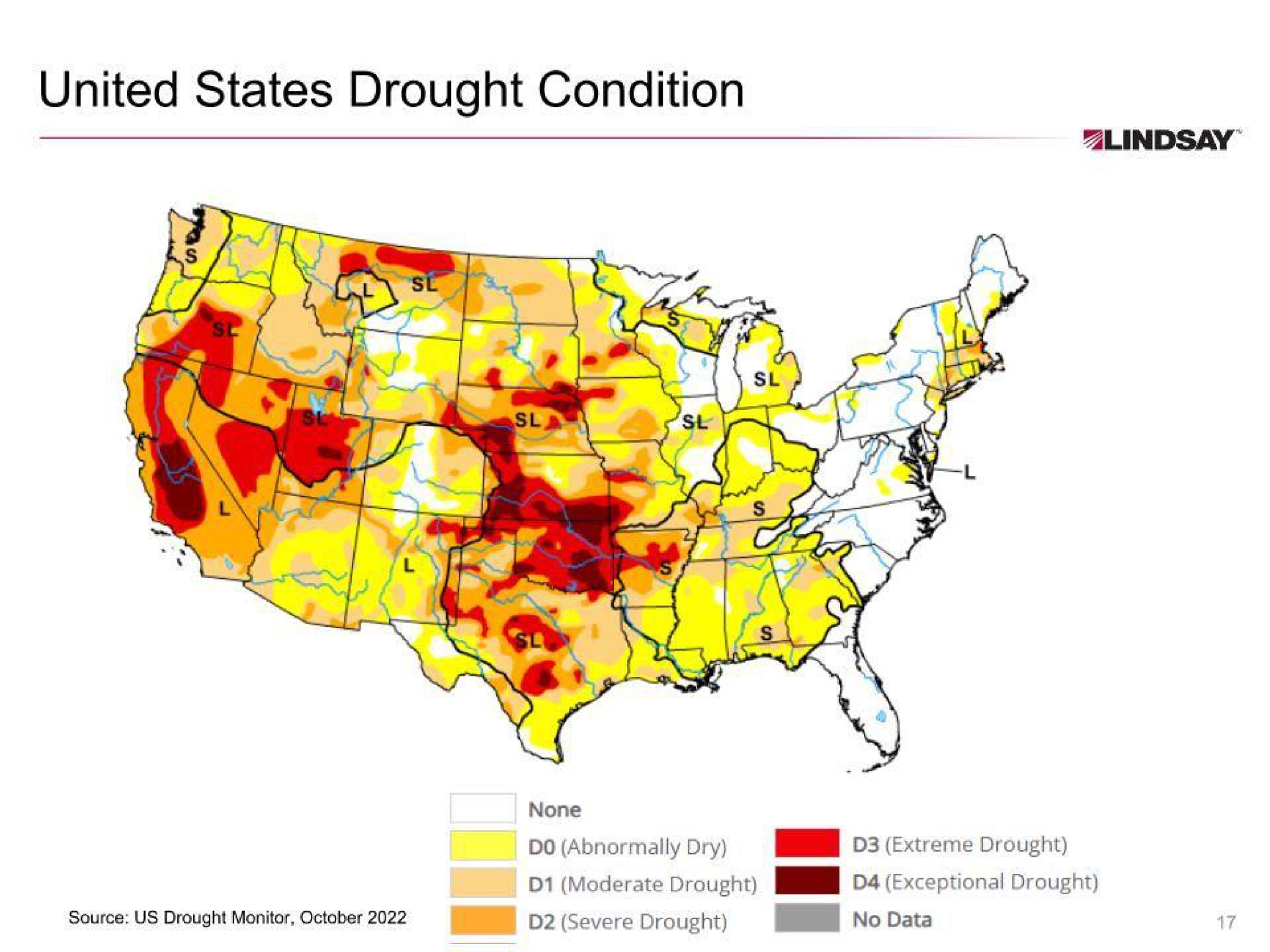 united states drought condition | Lindsay Corporation