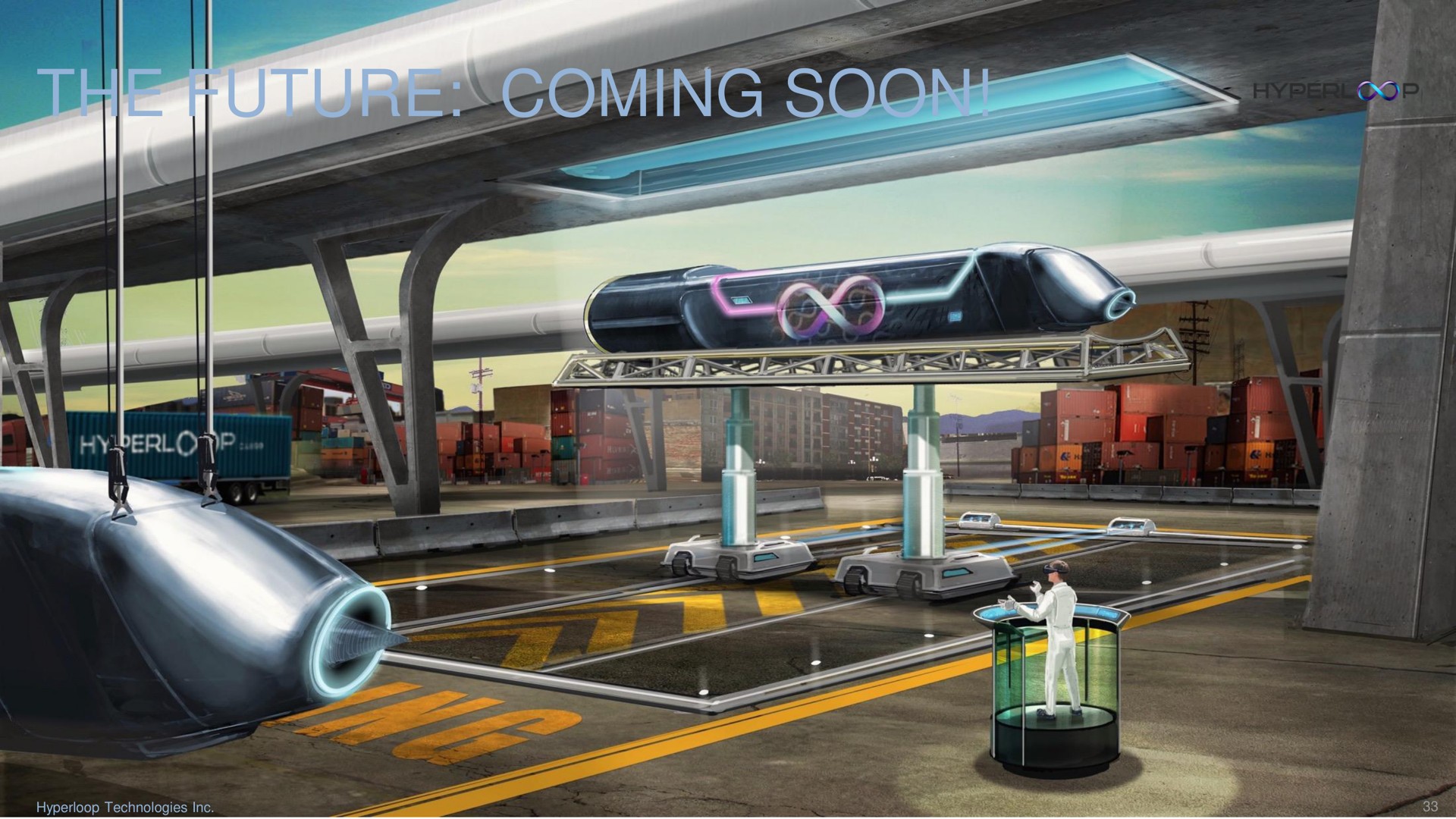 the future coming soon | Hyperloop One