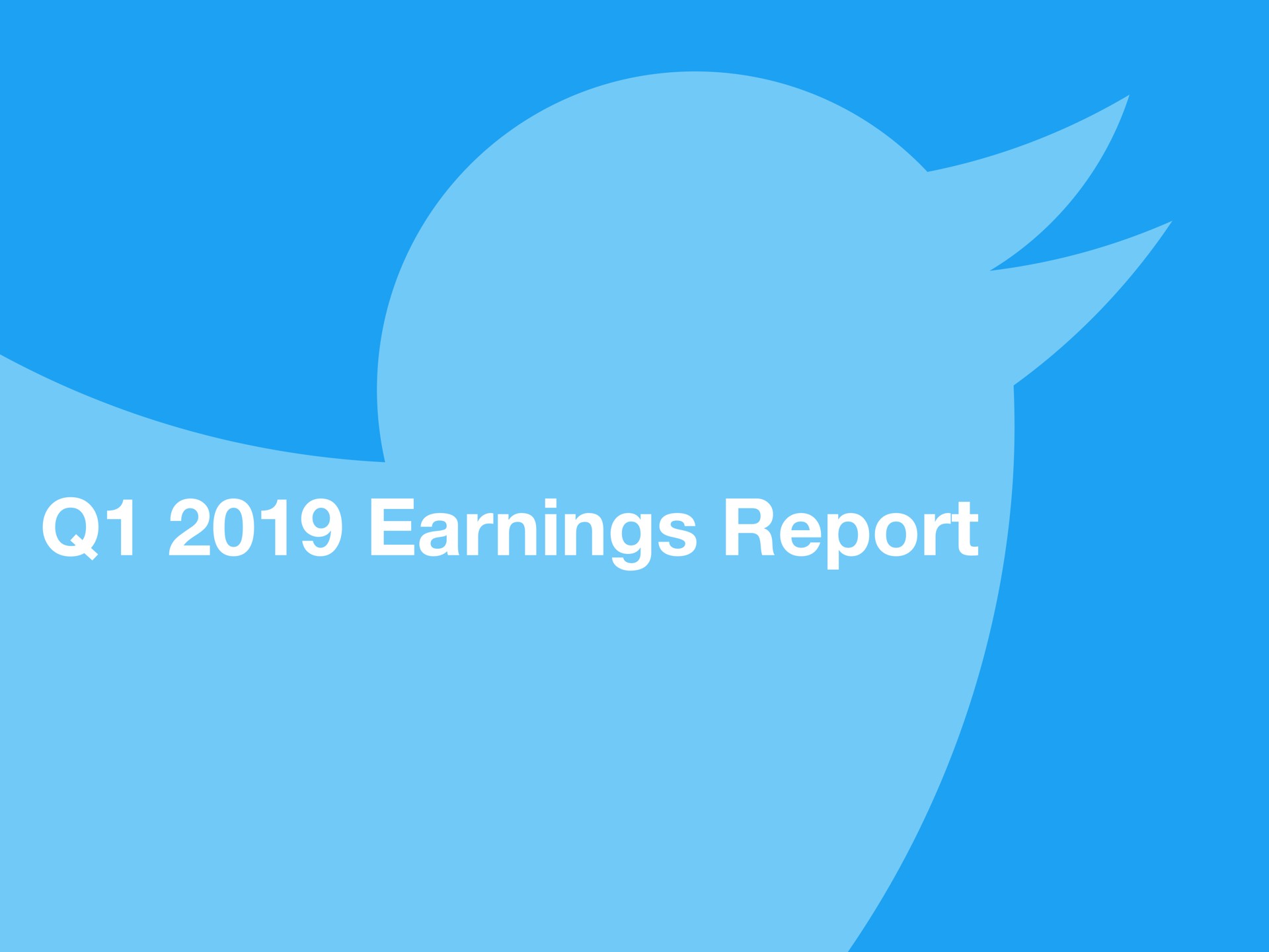 earnings report | Twitter