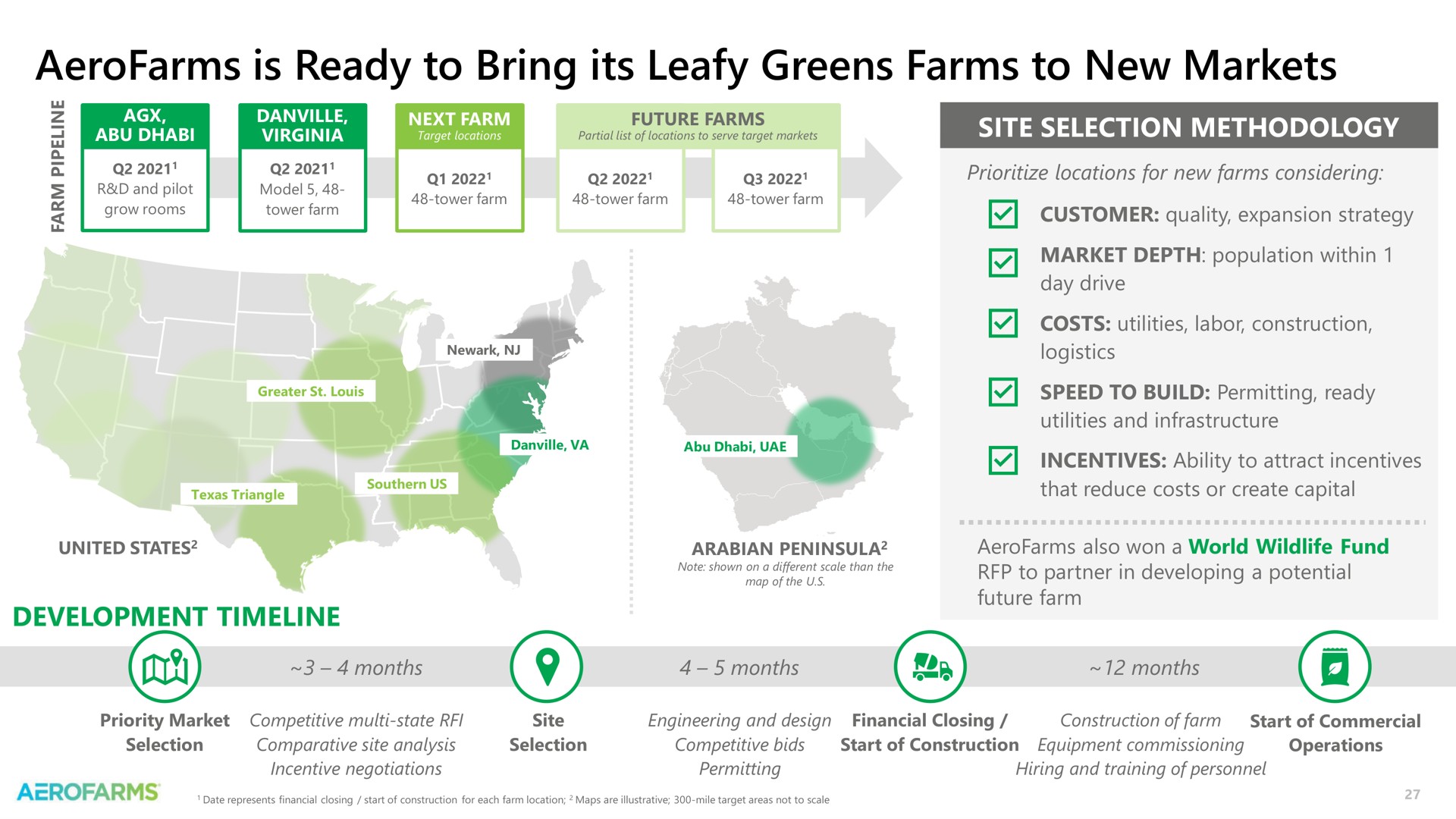 is ready to bring its leafy greens farms to new markets | AeroFarms