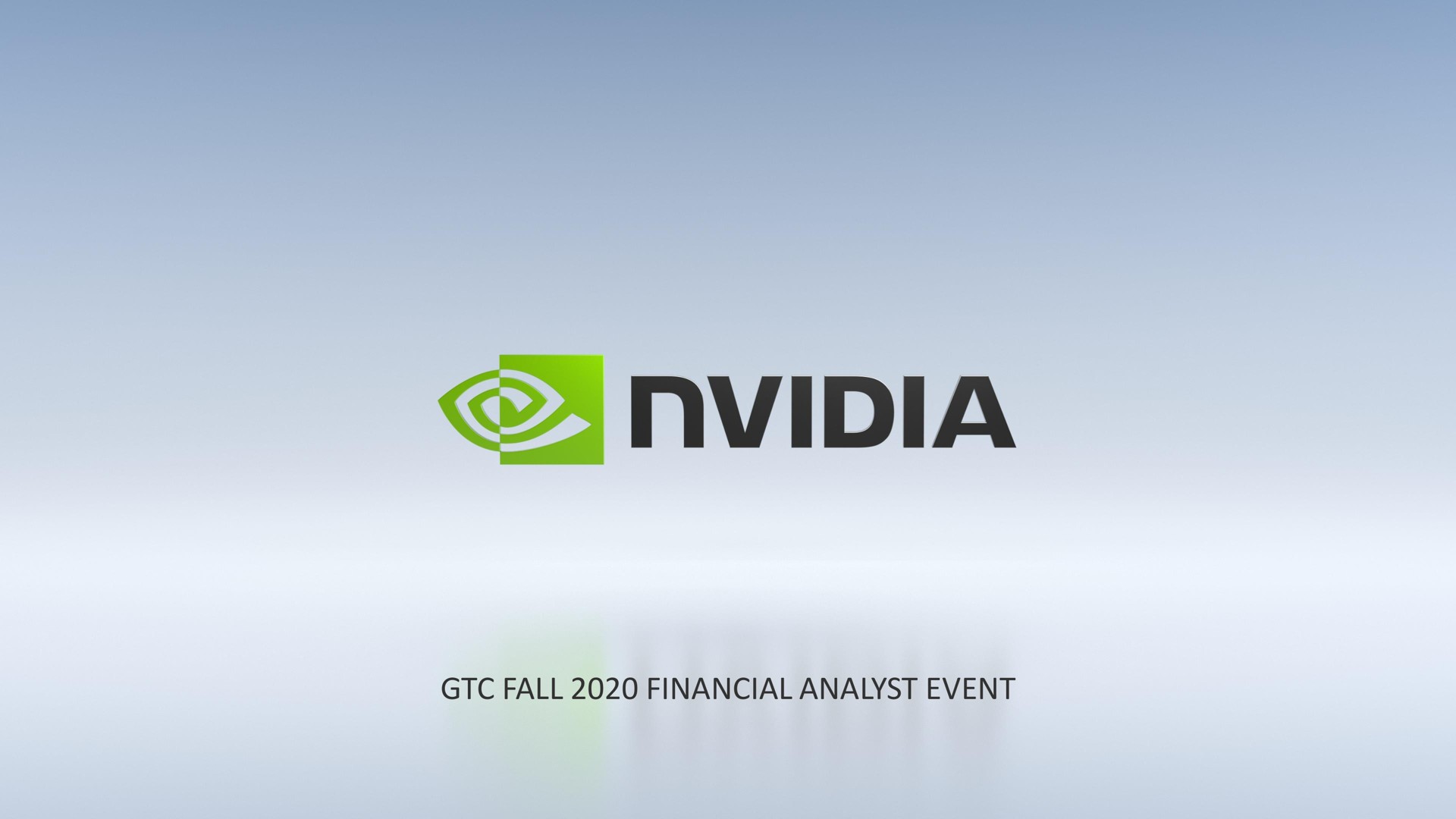fall financial analyst event | NVIDIA