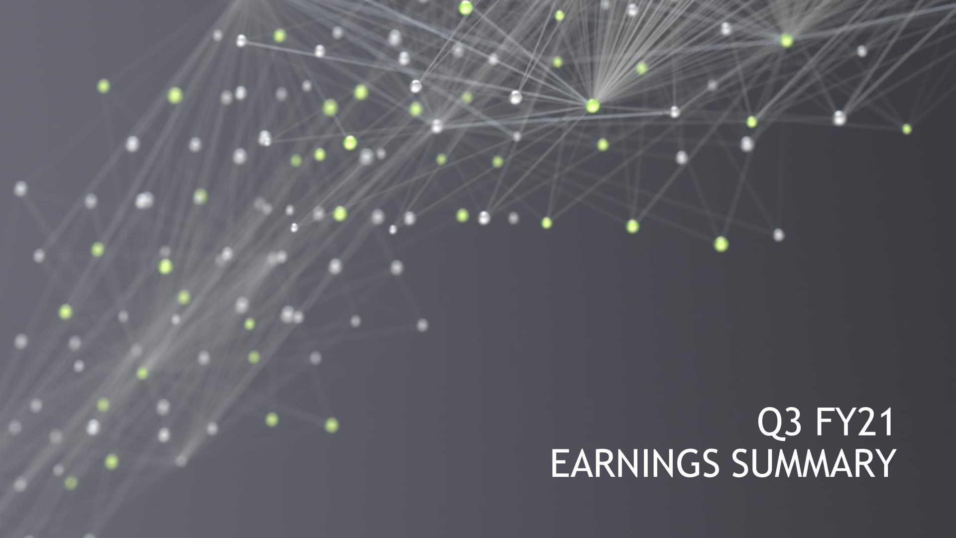 earnings summary | NVIDIA