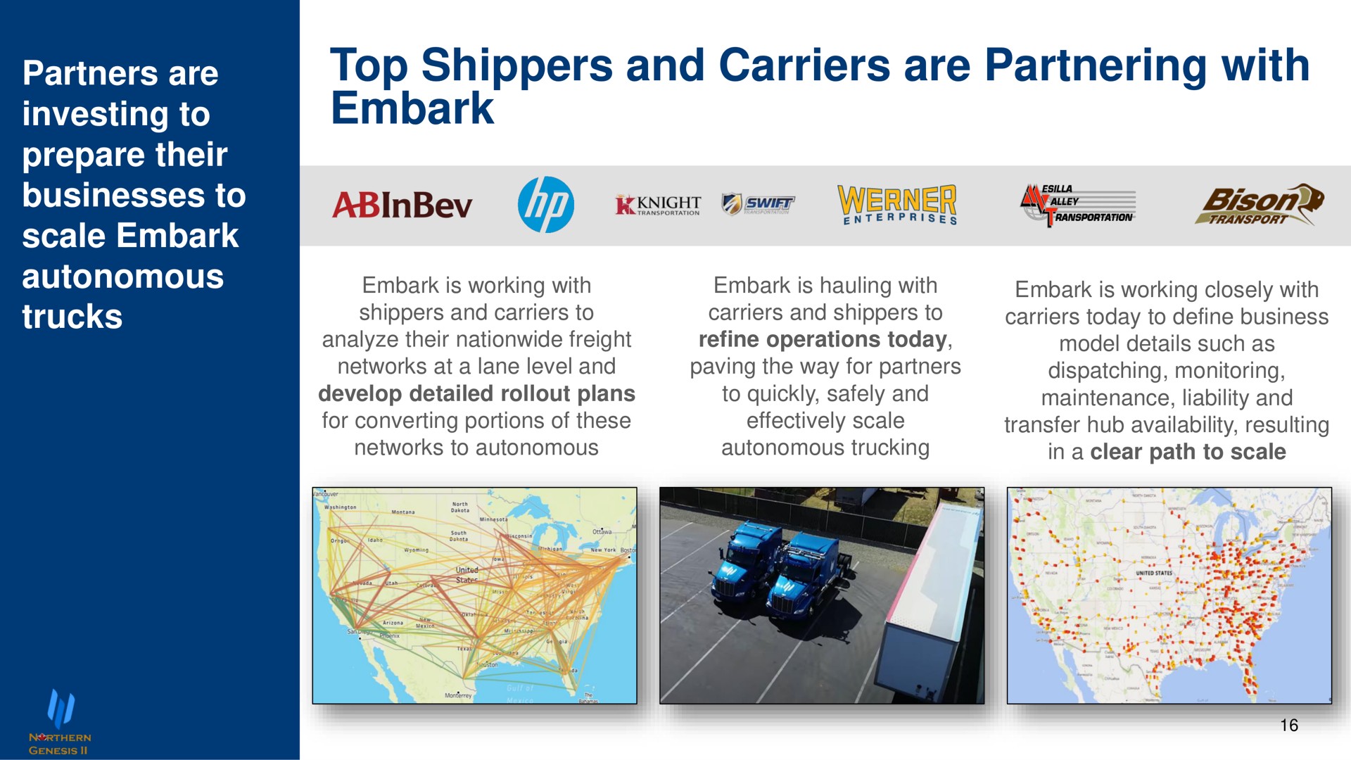 top shippers and carriers are partnering with embark | Embark