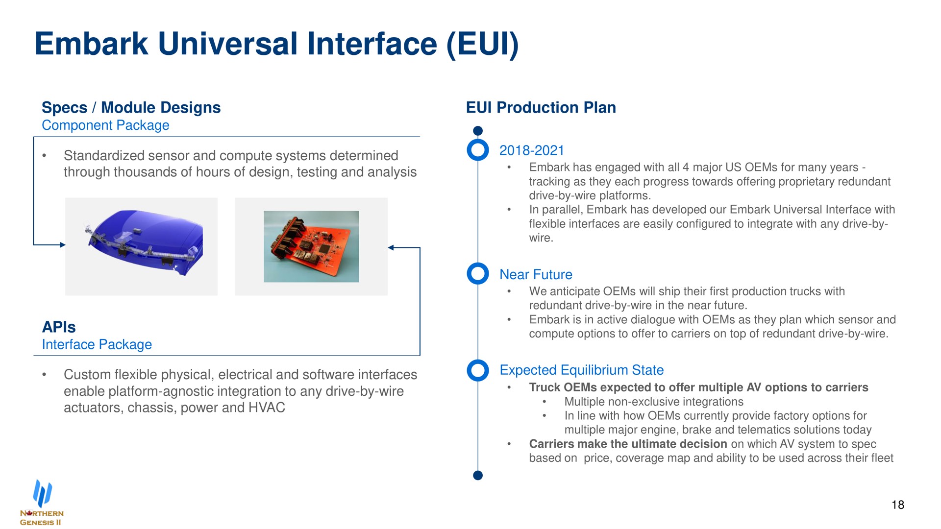 embark universal interface | Embark