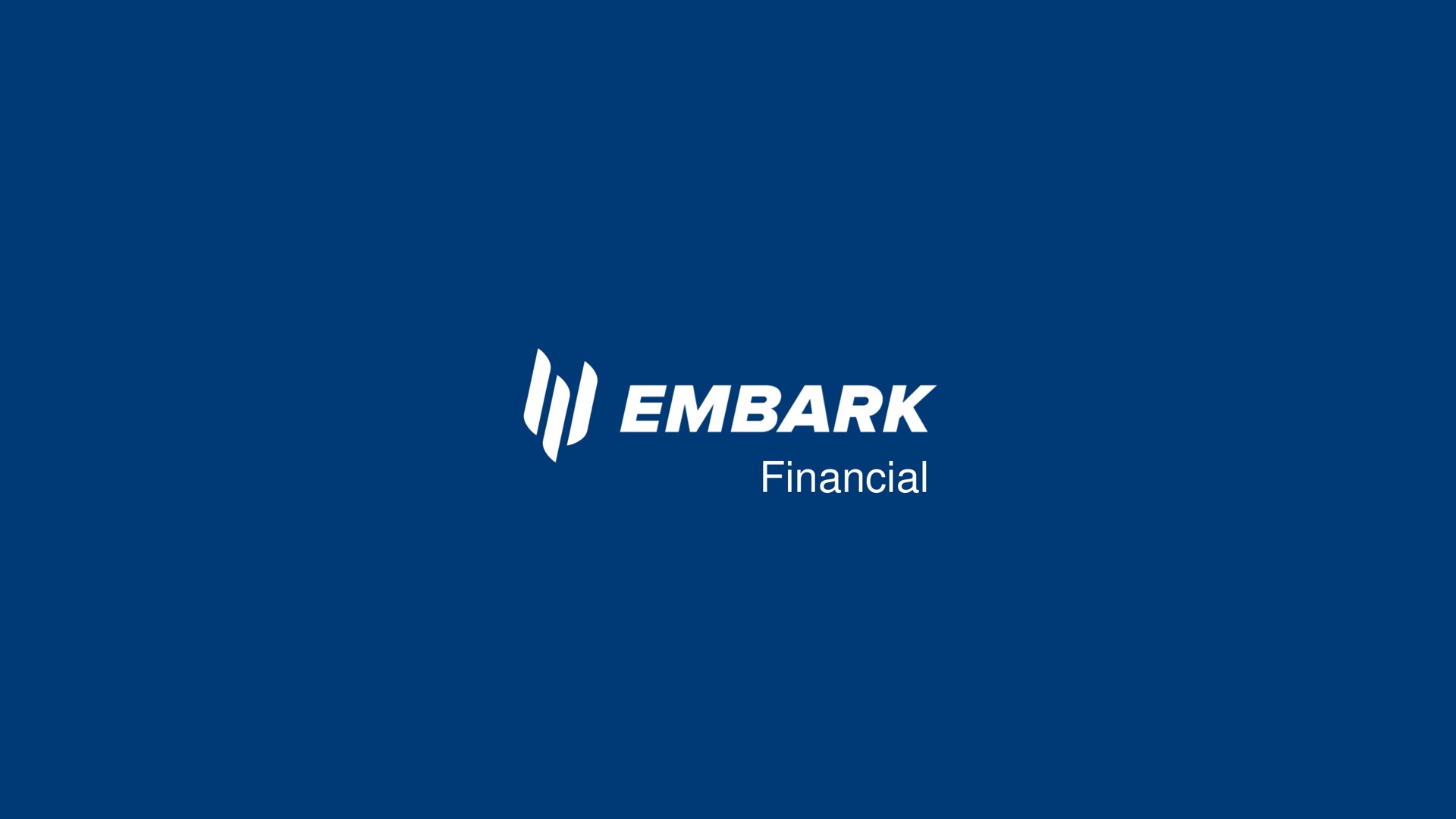 financial | Embark