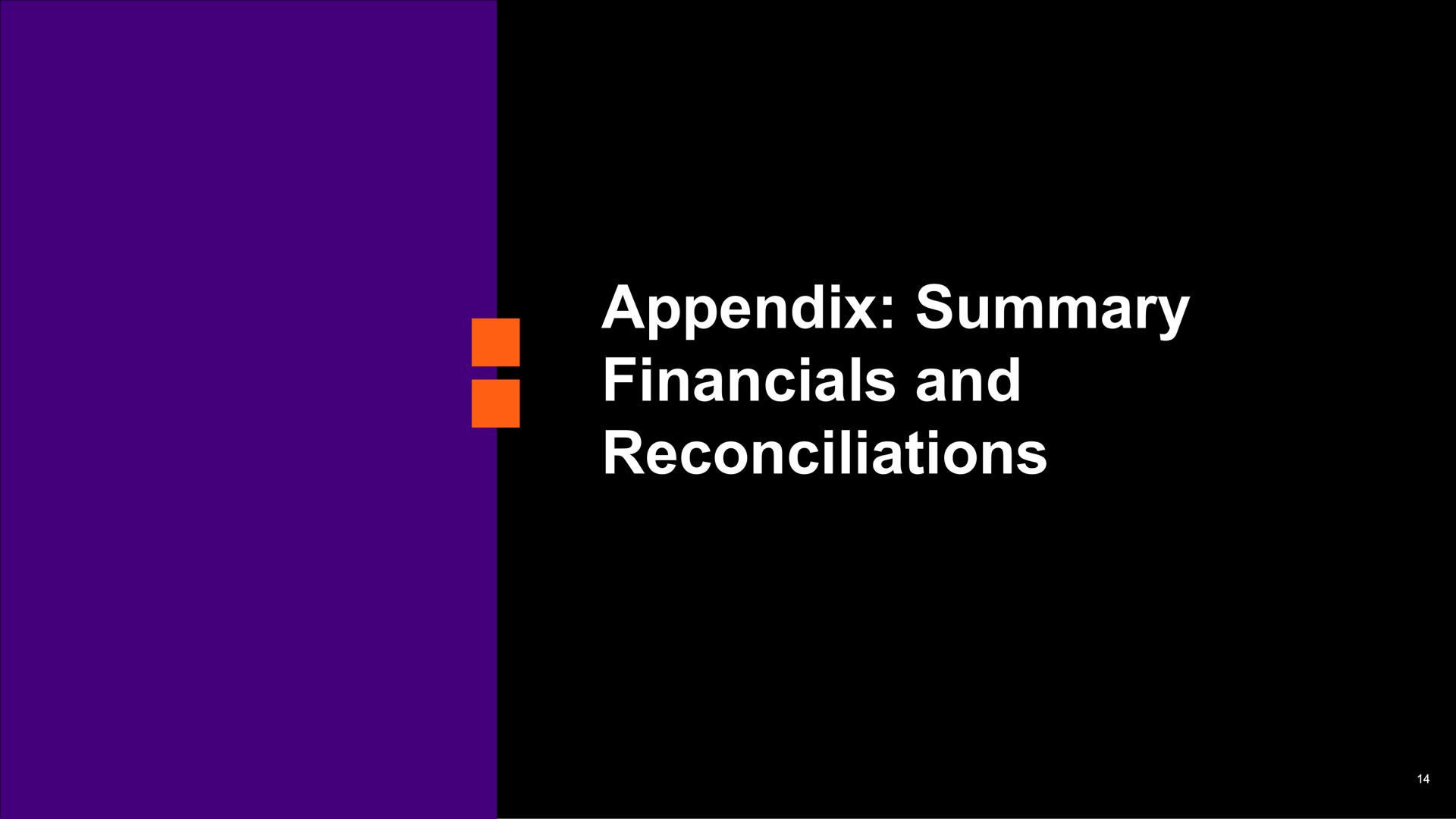 appendix summary and reconciliations | GlobalFoundries