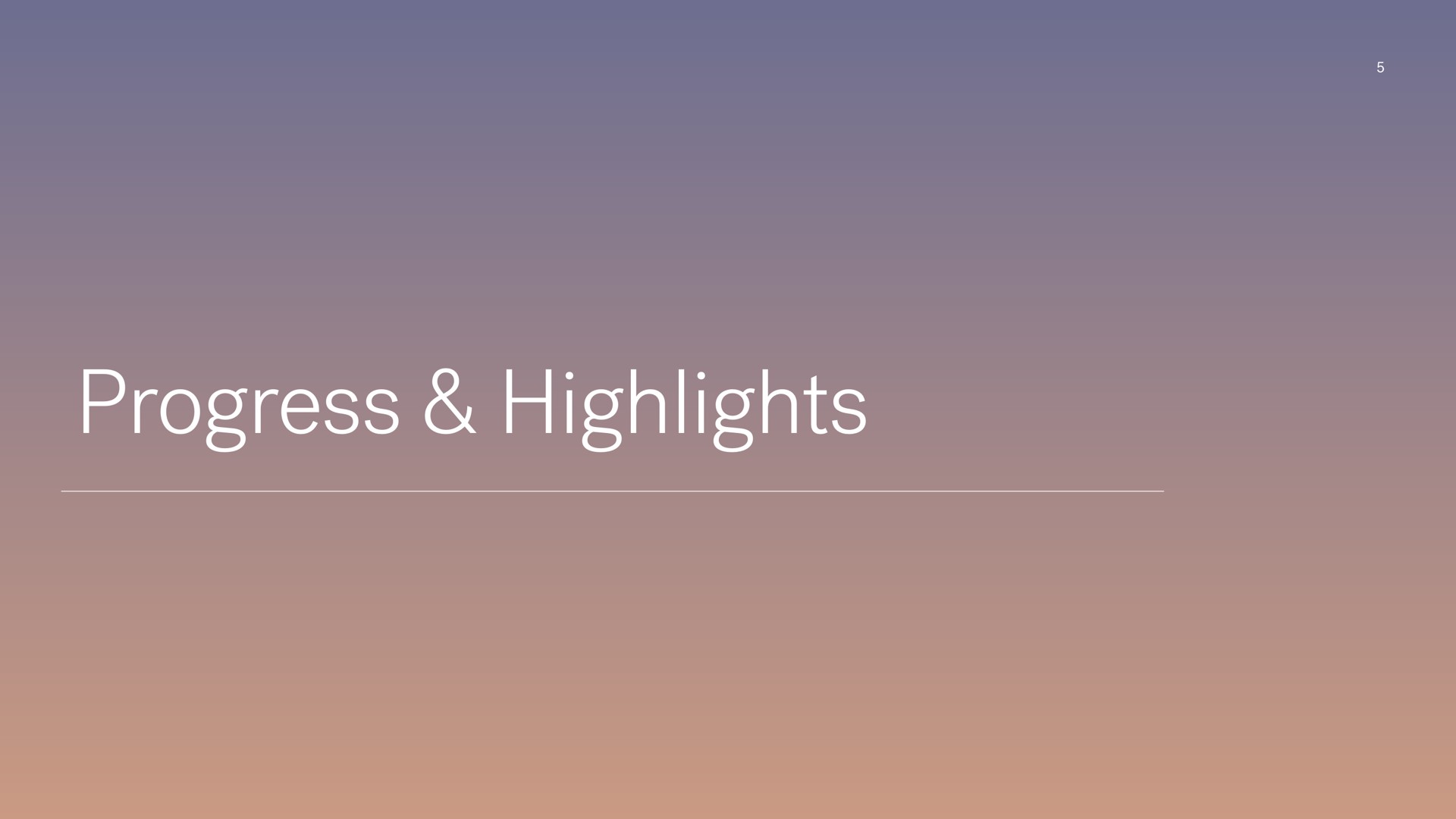 progress highlights | SoftBank