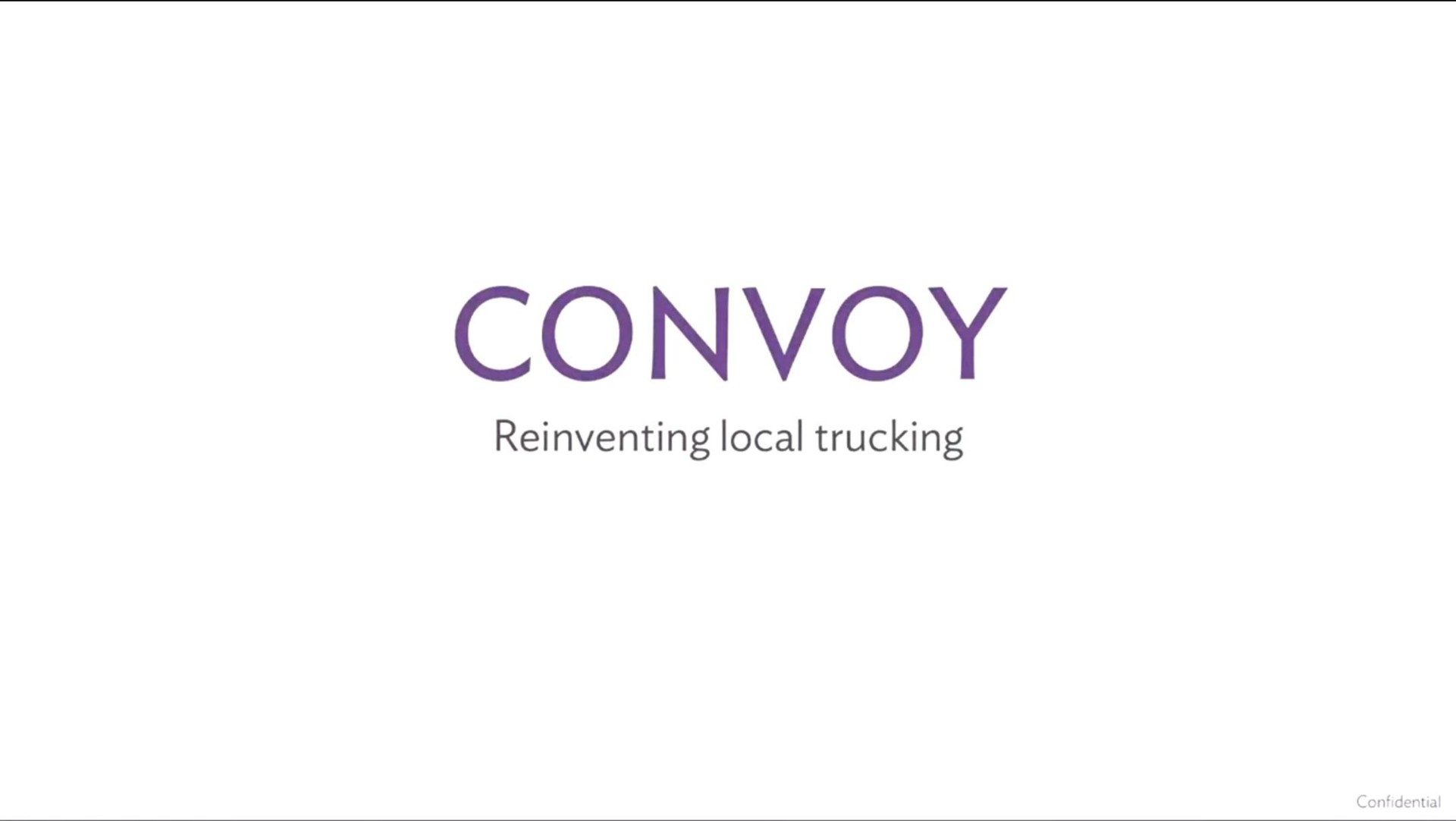convoy reinventing local trucking | Convoy