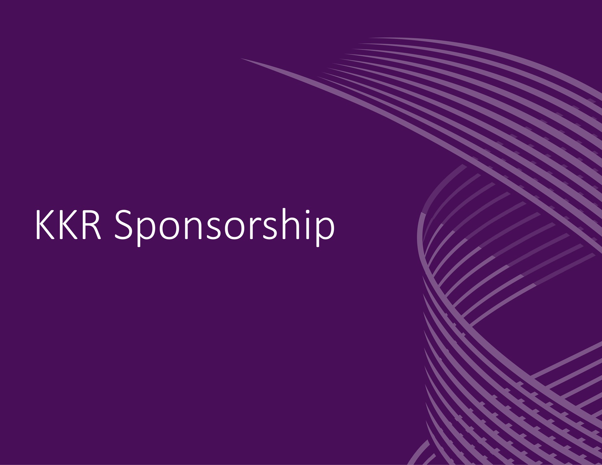 sponsorship | KKR Real Estate Finance Trust