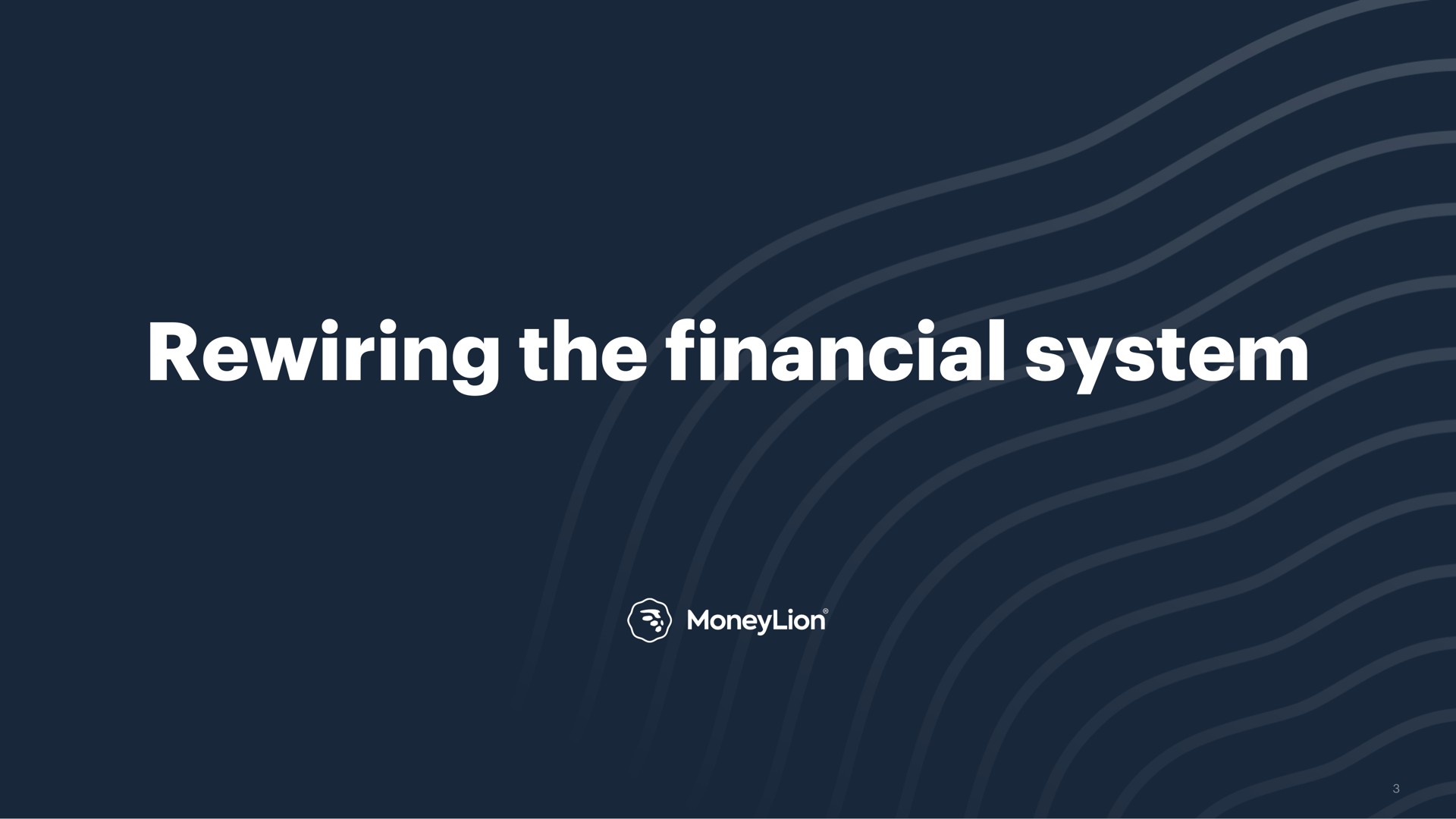 rewiring the financial system | MoneyLion
