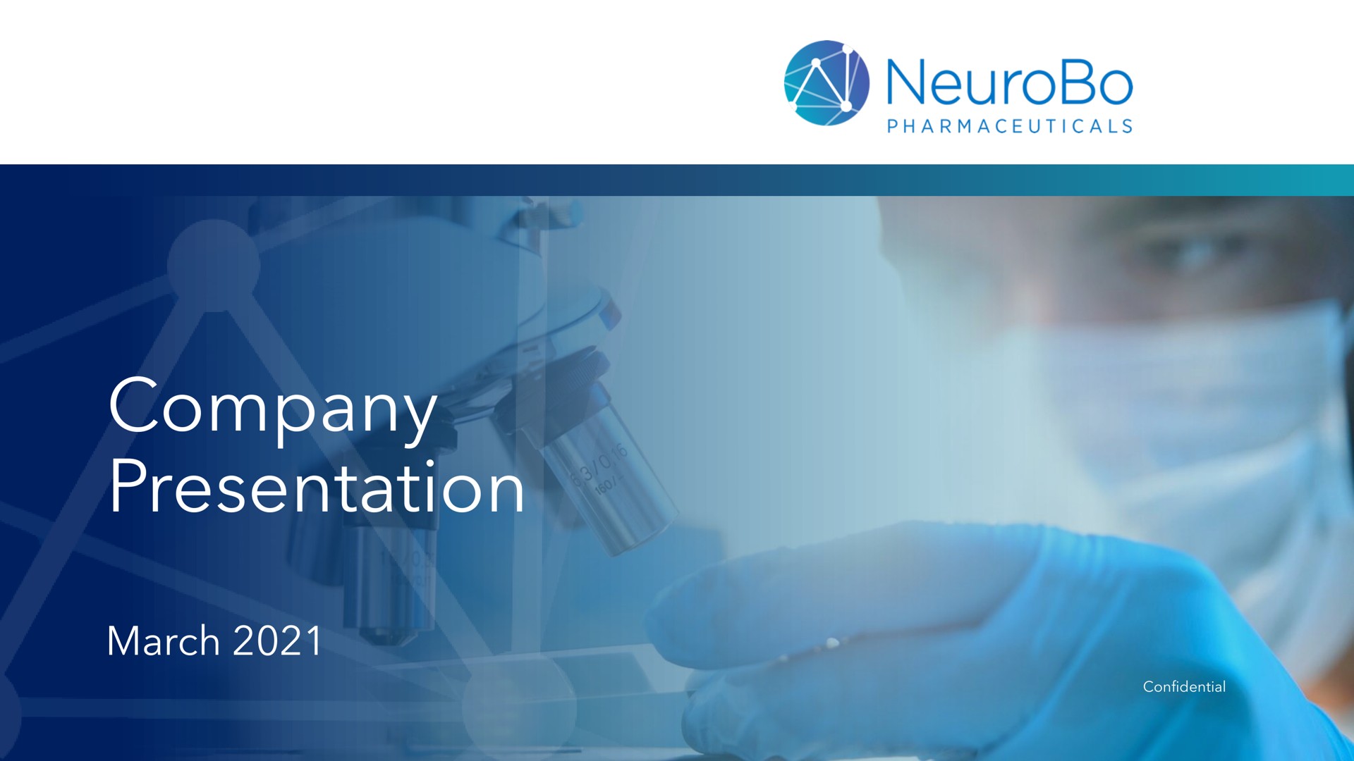 company presentation march as | NeuroBo Pharmaceuticals