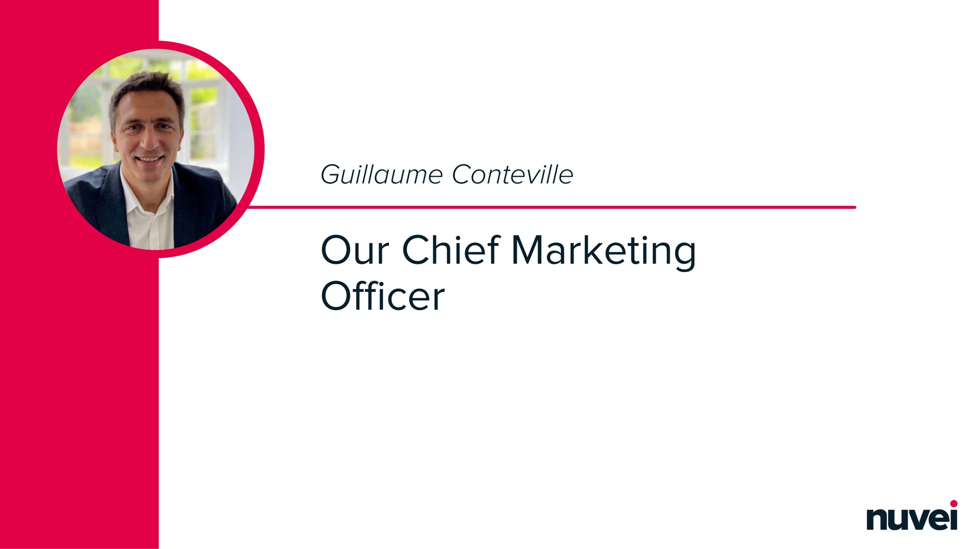 our chief marketing officer | Nuvei