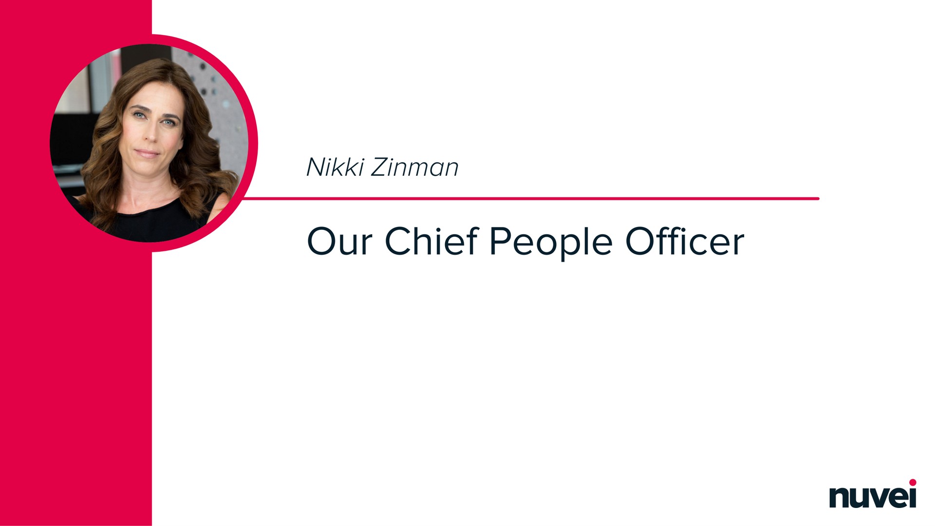 our chief people officer | Nuvei
