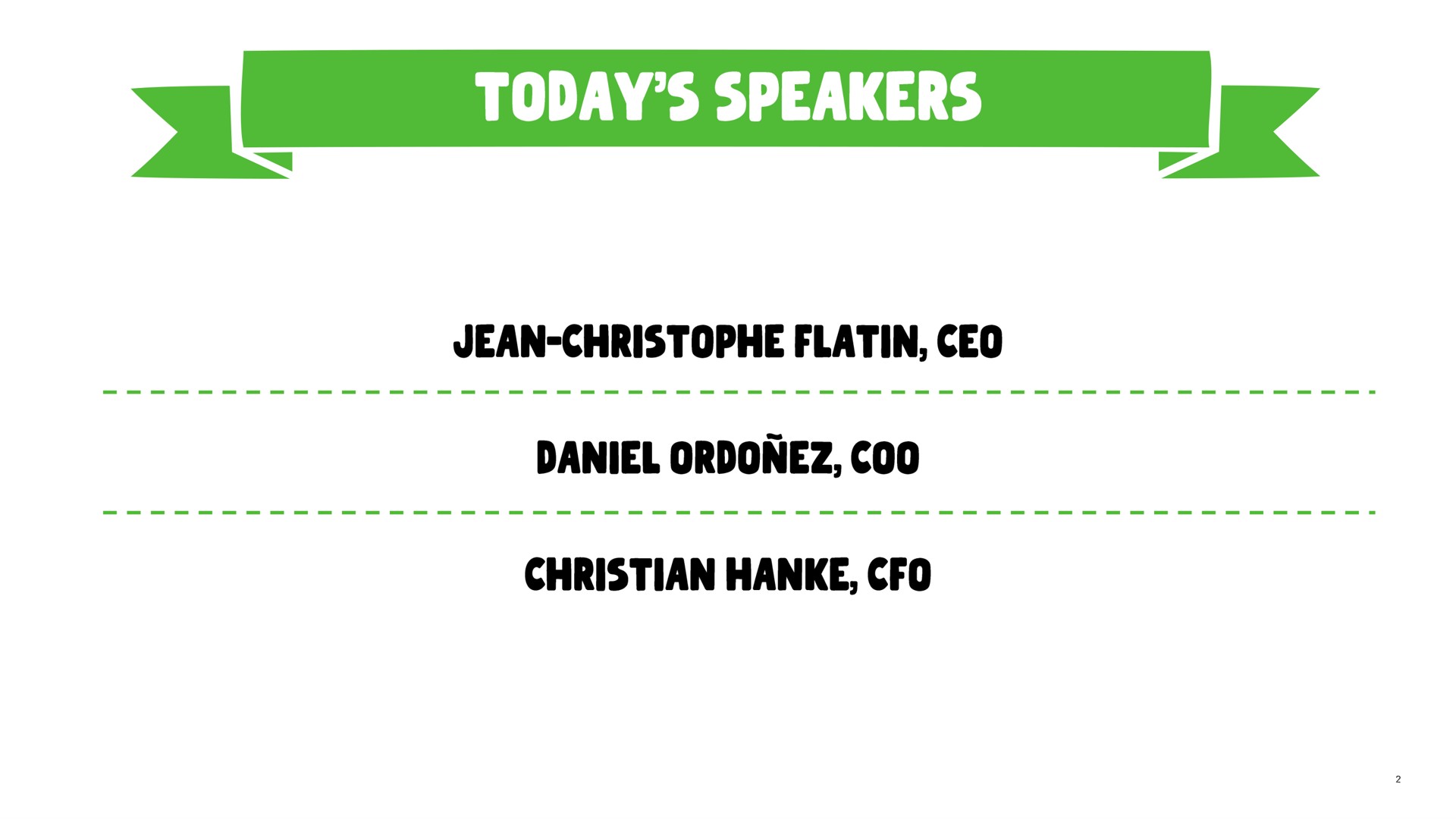 today speakers | Oatly