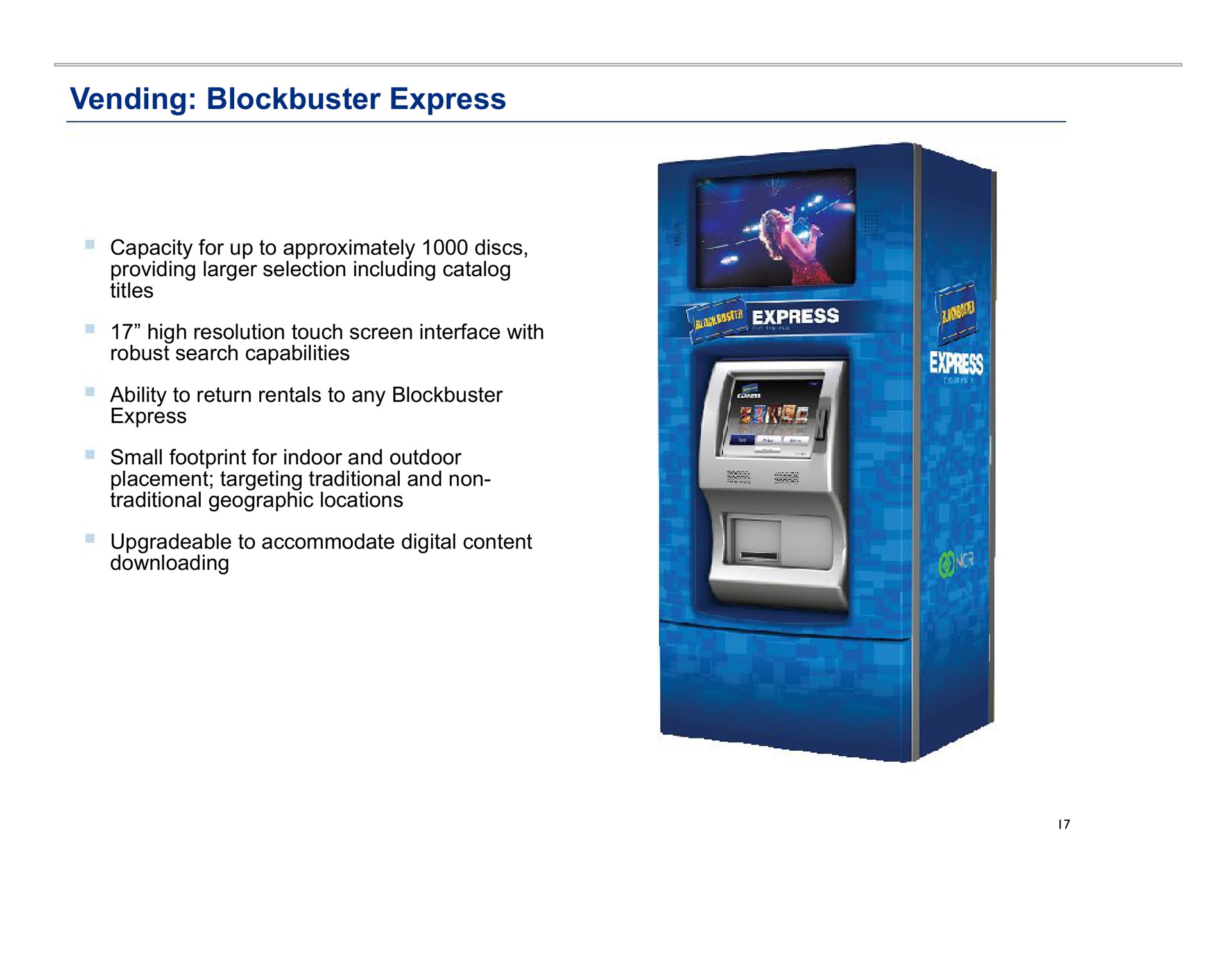 vending blockbuster express a | Blockbuster Video
