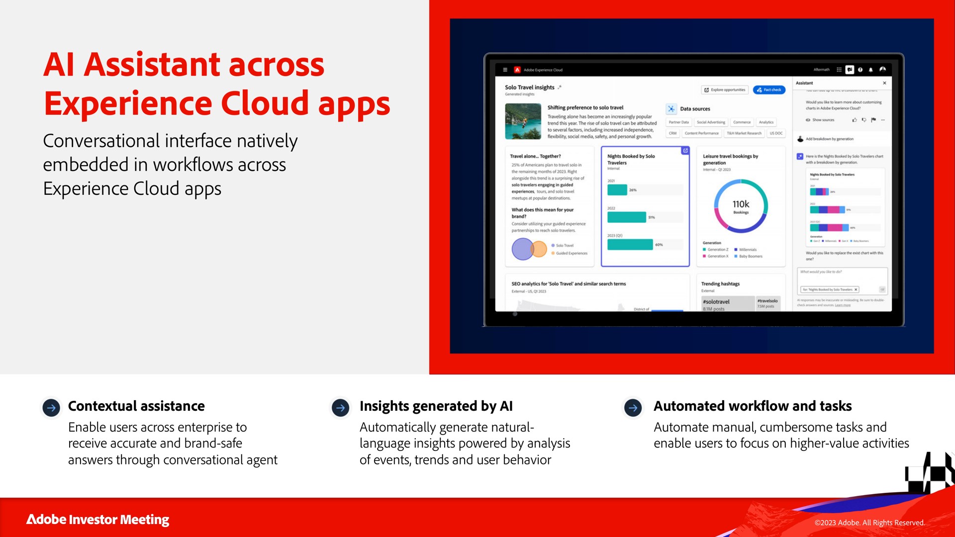 assistant across experience cloud | Adobe