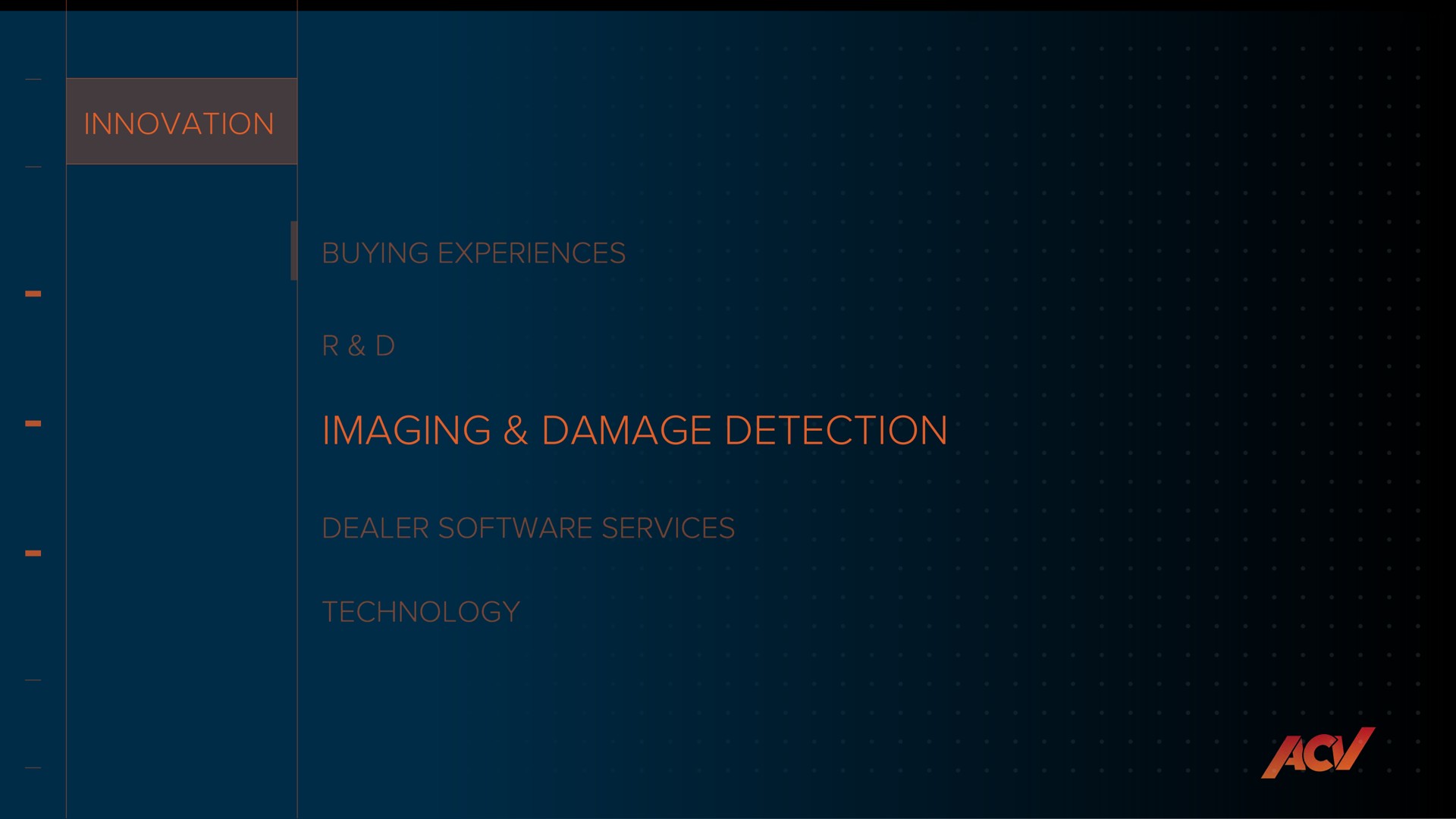 imaging damage detection | ACV Auctions