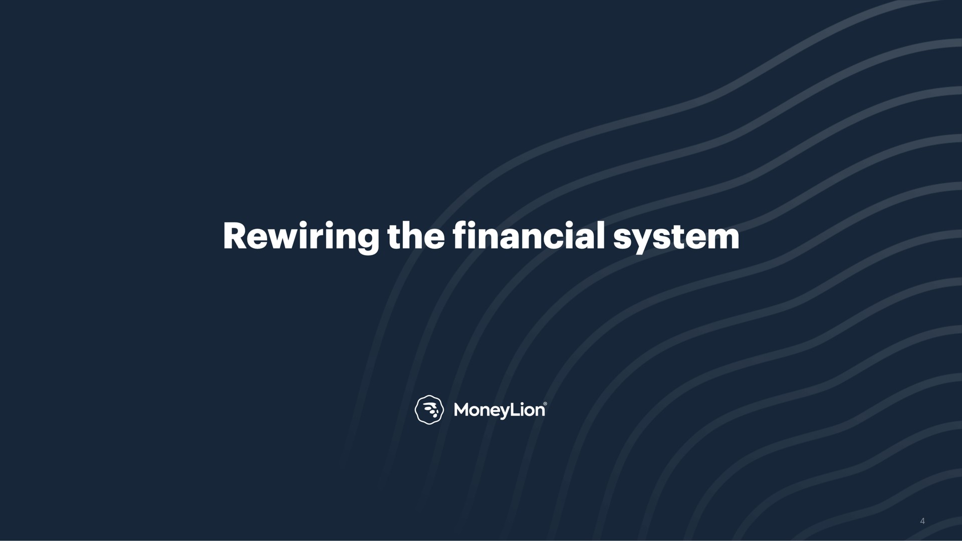 rewiring the financial system | MoneyLion