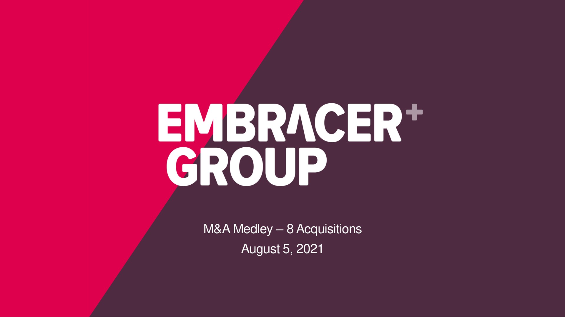 a medley acquisitions august embracer group | Embracer Group
