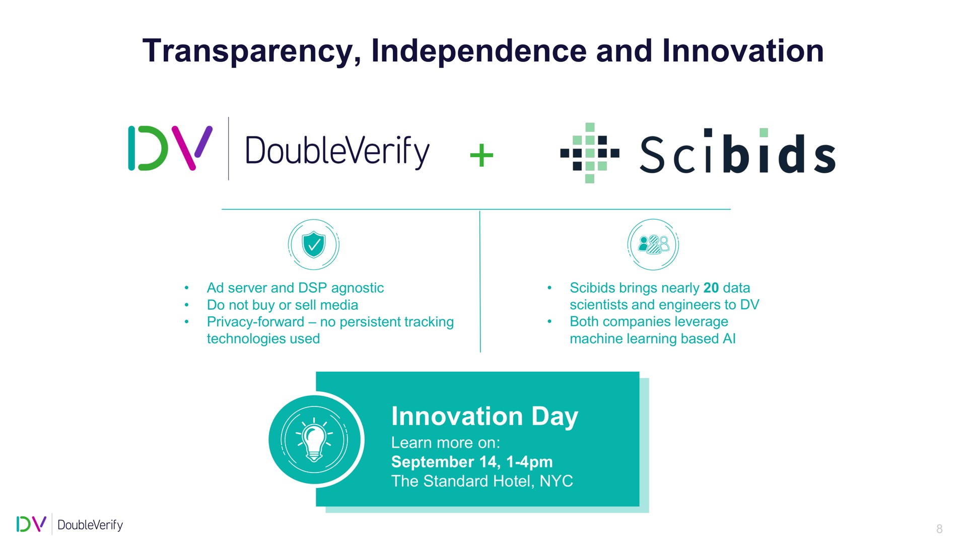 transparency independence and innovation | DoubleVerify