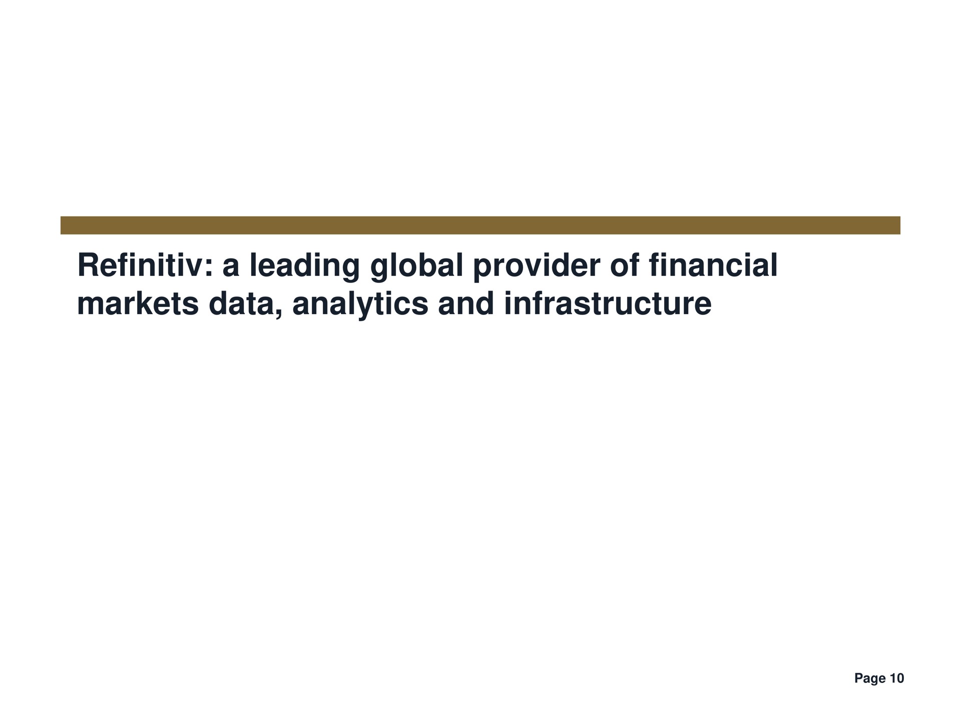 a leading global provider of financial markets data analytics and infrastructure | LSE
