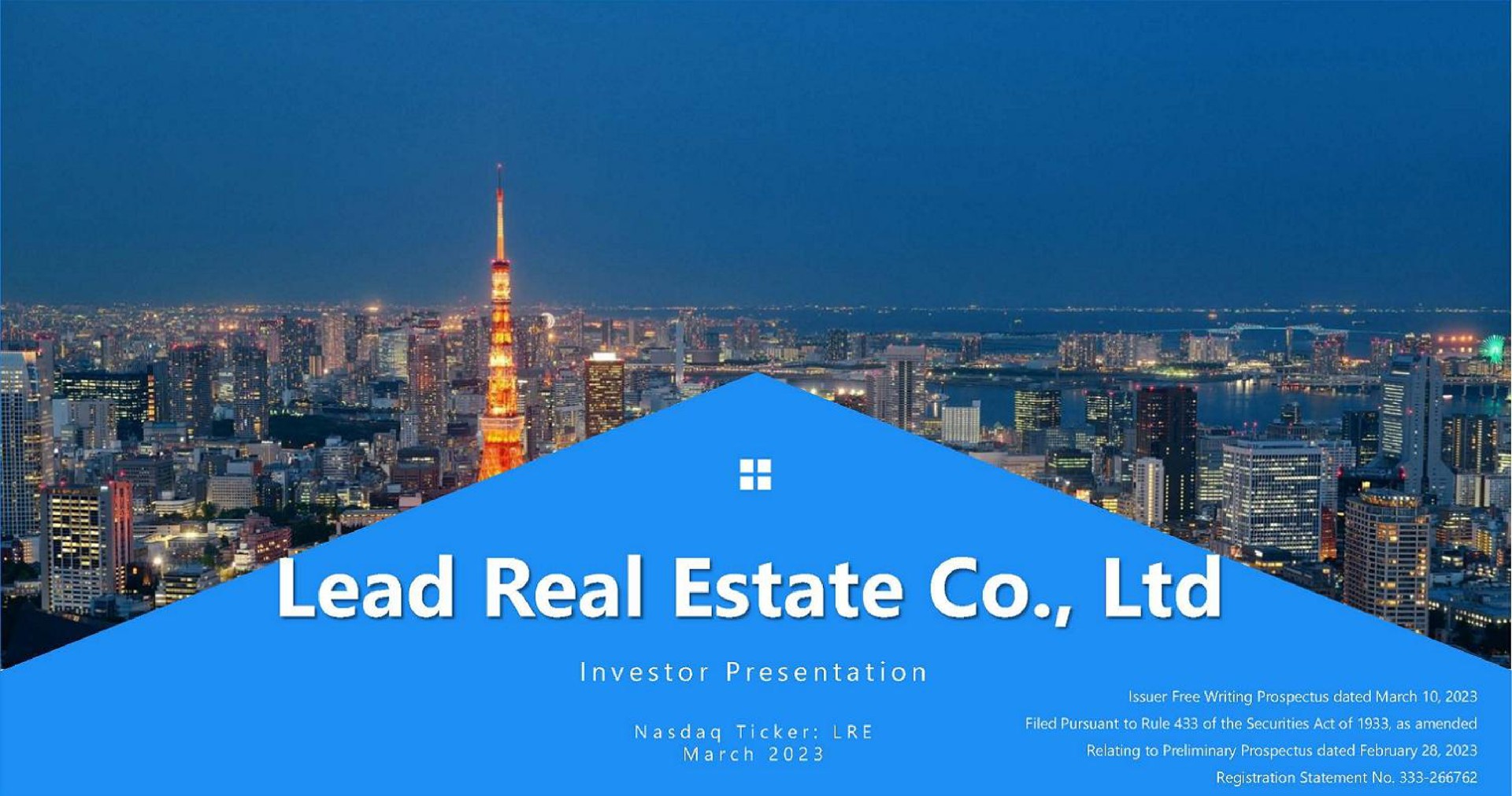  | Lead Real Estate Co