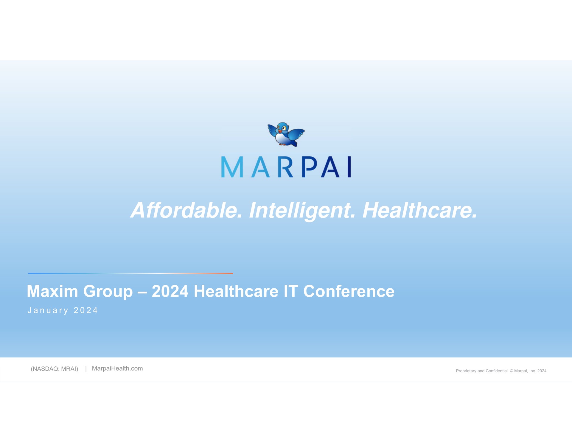 affordable intelligent maxim group it conference | Marpai