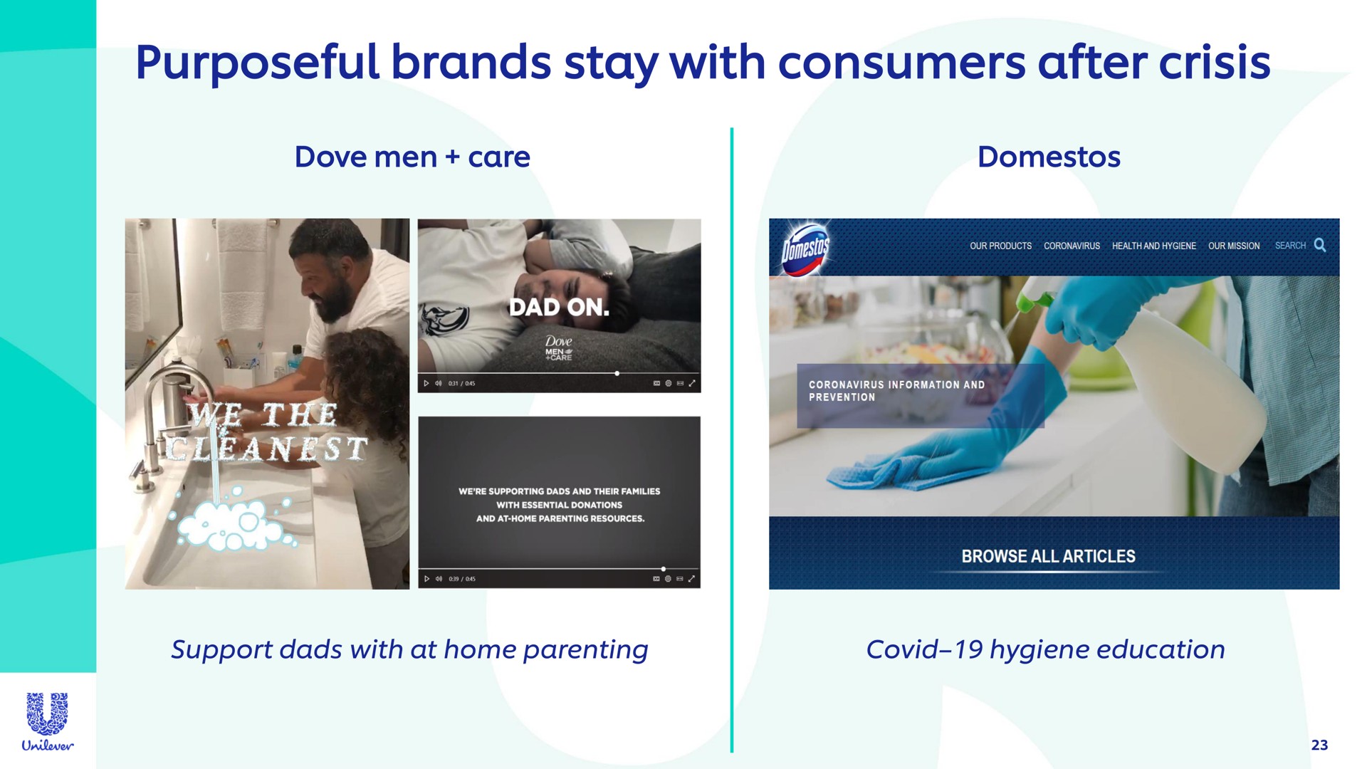 purposeful brands stay with consumers after crisis | Unilever