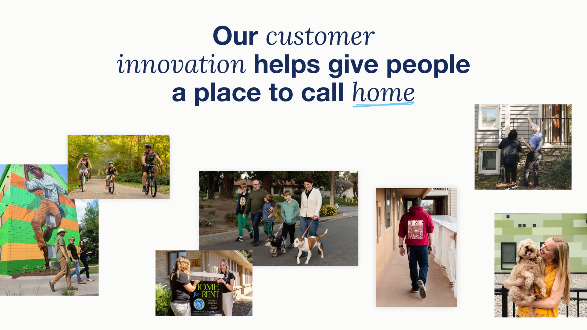 our customer innovation helps give people a place to call home | AppFolio