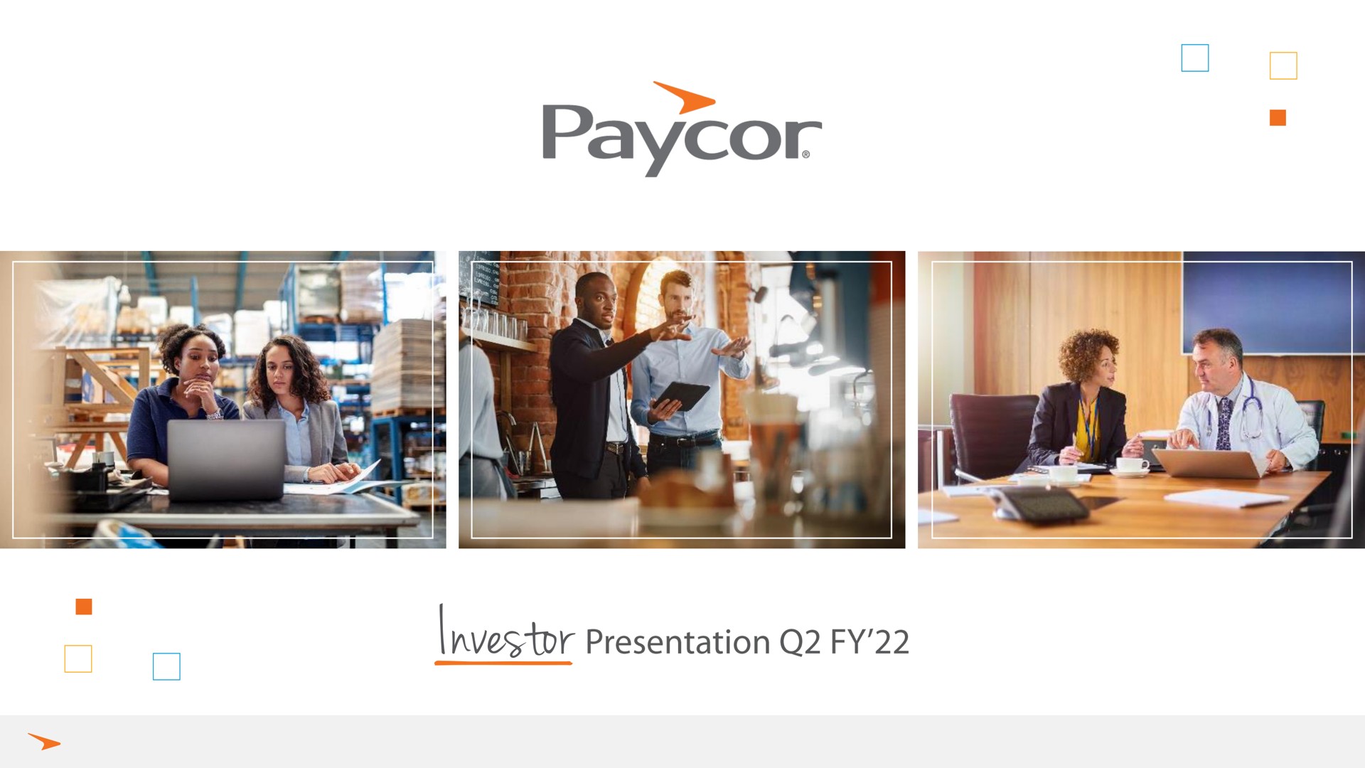 investor presentation | Paycor