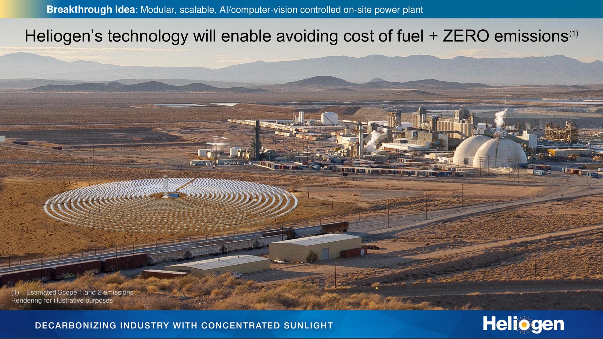 technology will enable avoiding cost of fuel zero emissions | Heliogen