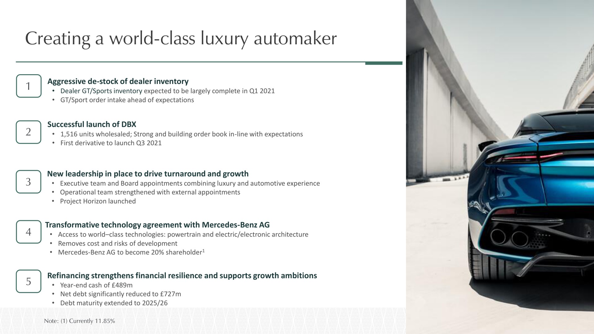 creating a world class luxury | Aston Martin Lagonda