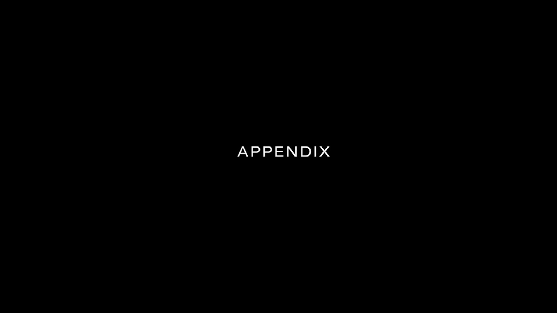appendix | Hagerty