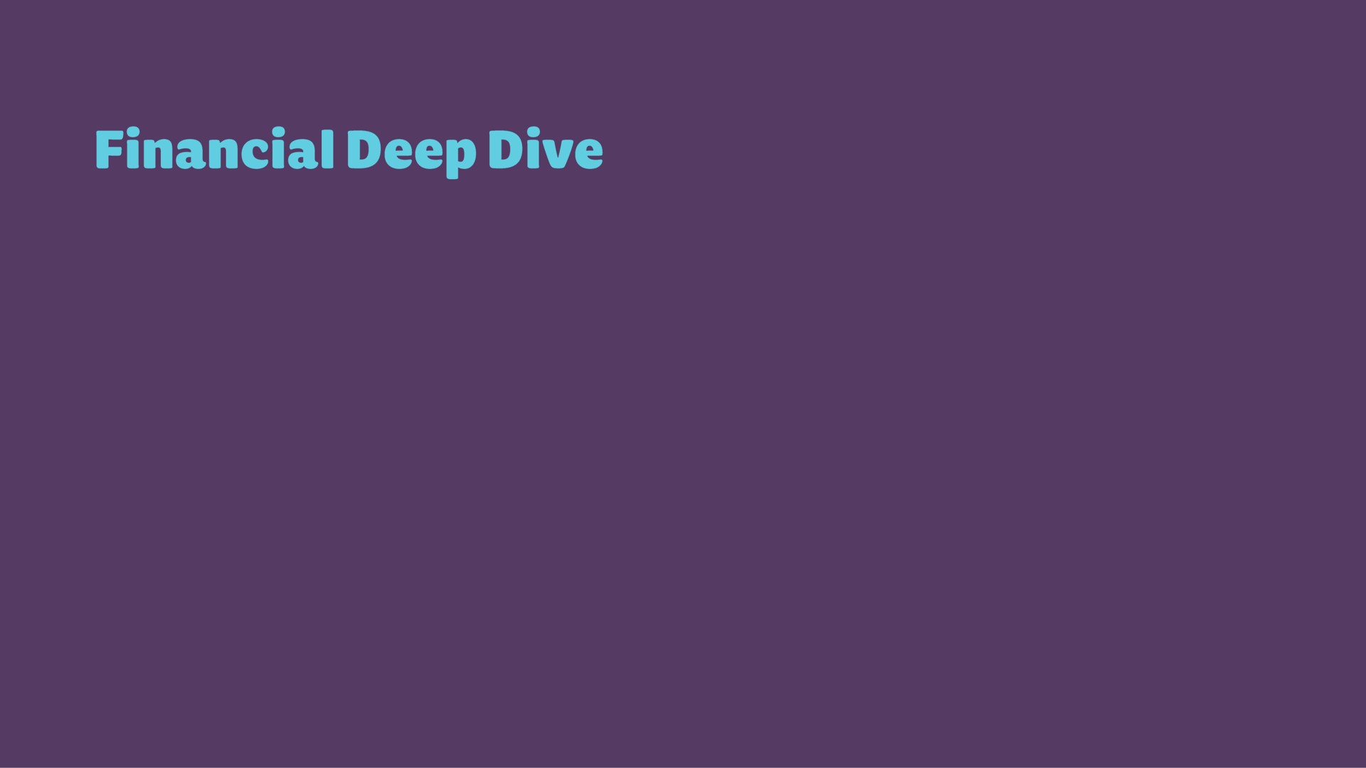 financial deep dive | Clover Health