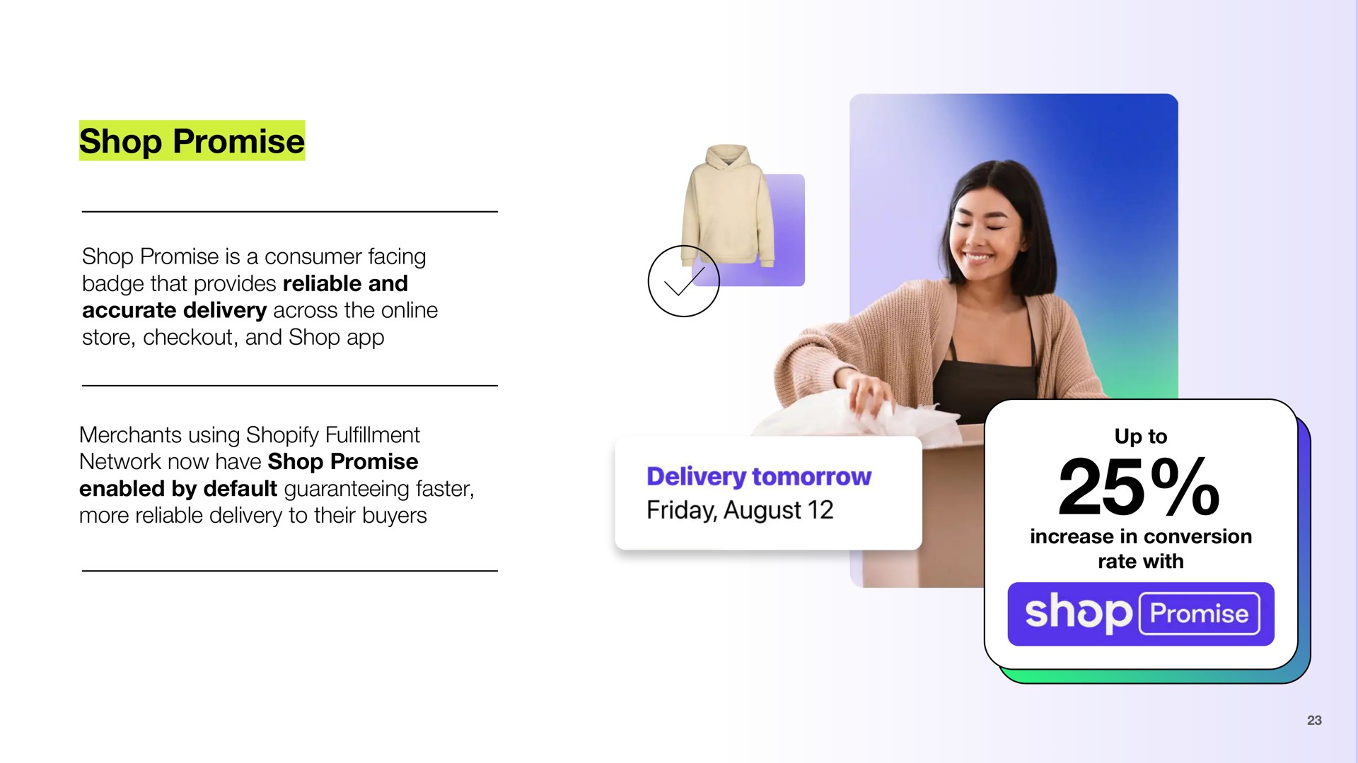 shop promise | Shopify