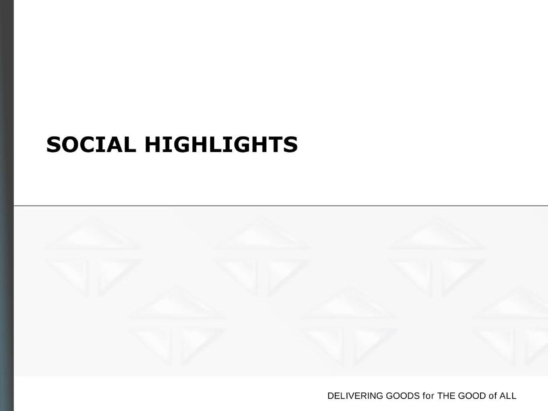 social highlights | Trinity Industries