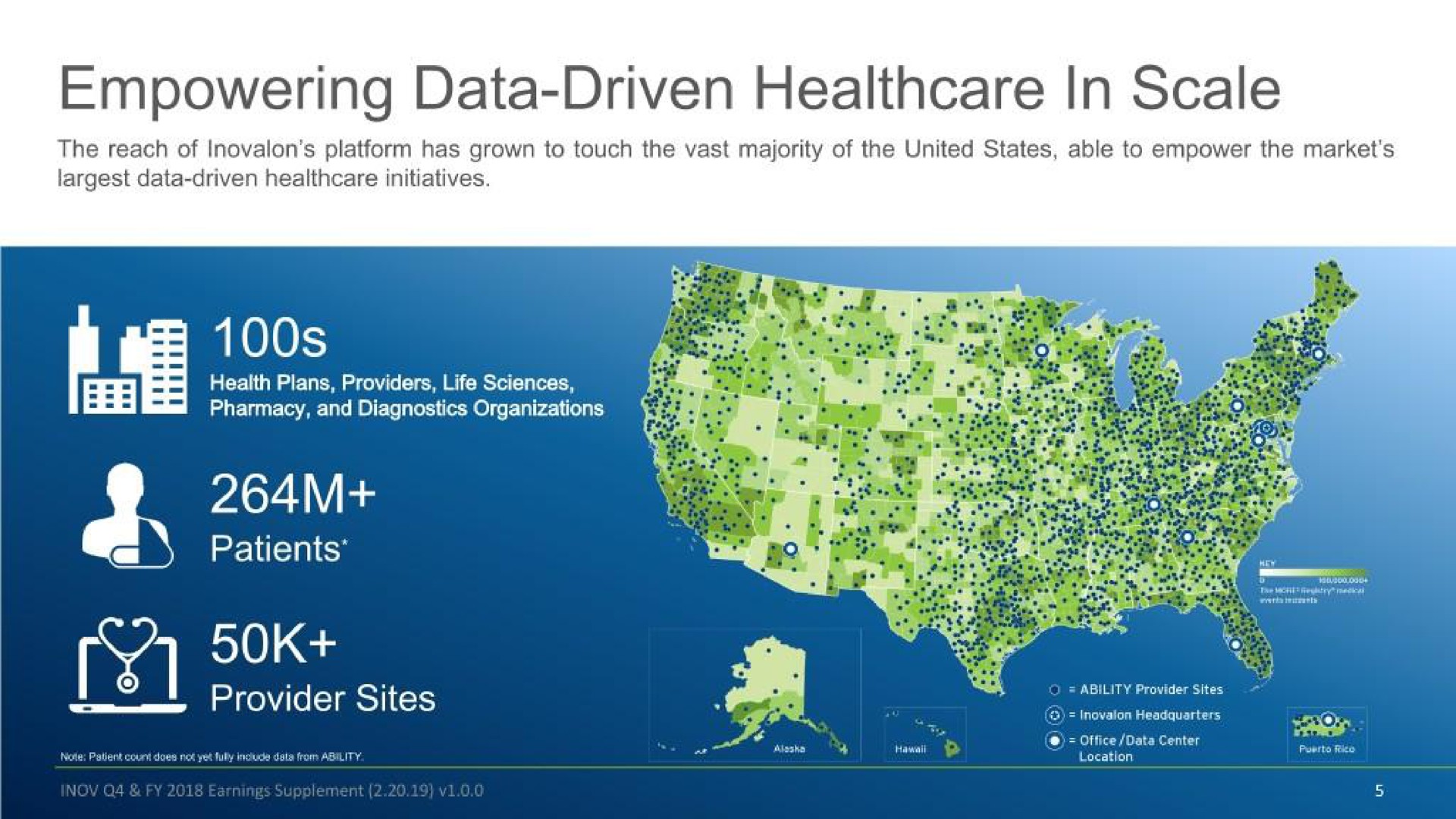 empowering data driven in scale patients provider sites | Inovalon