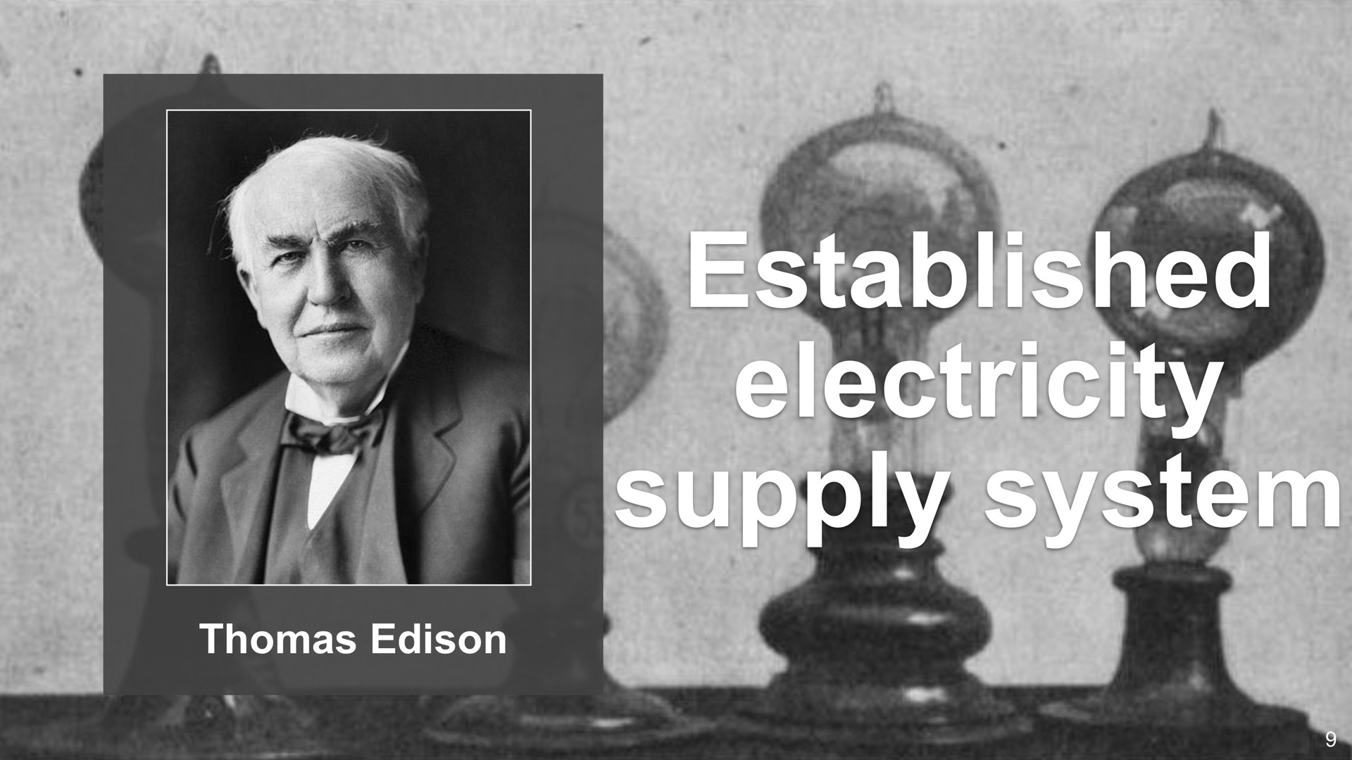 established electricity supply system | SoftBank