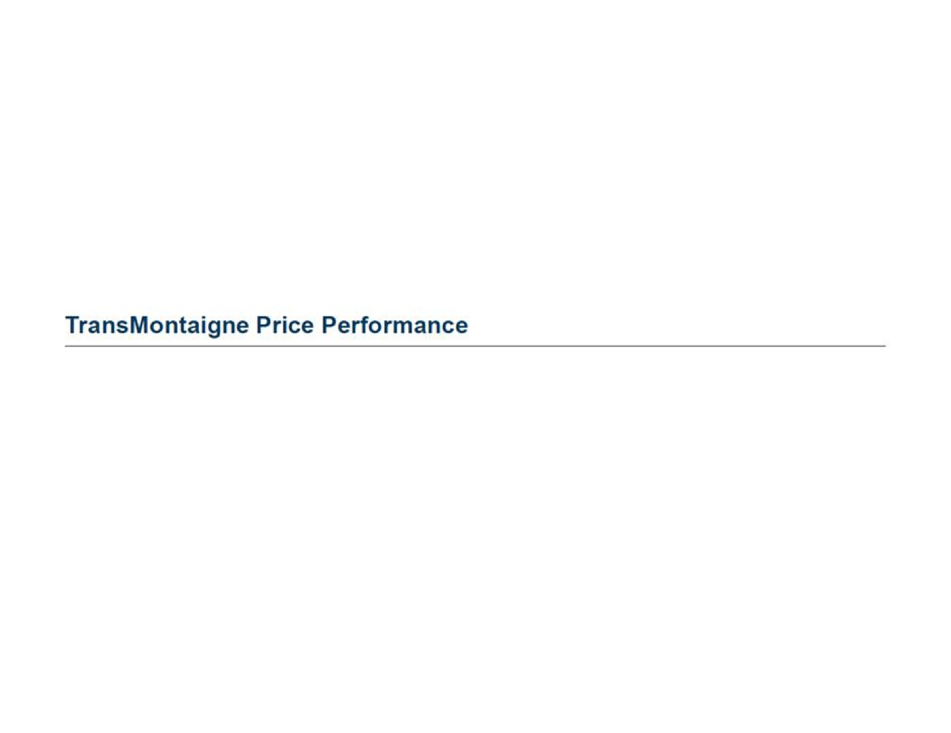 price performance | Barclays