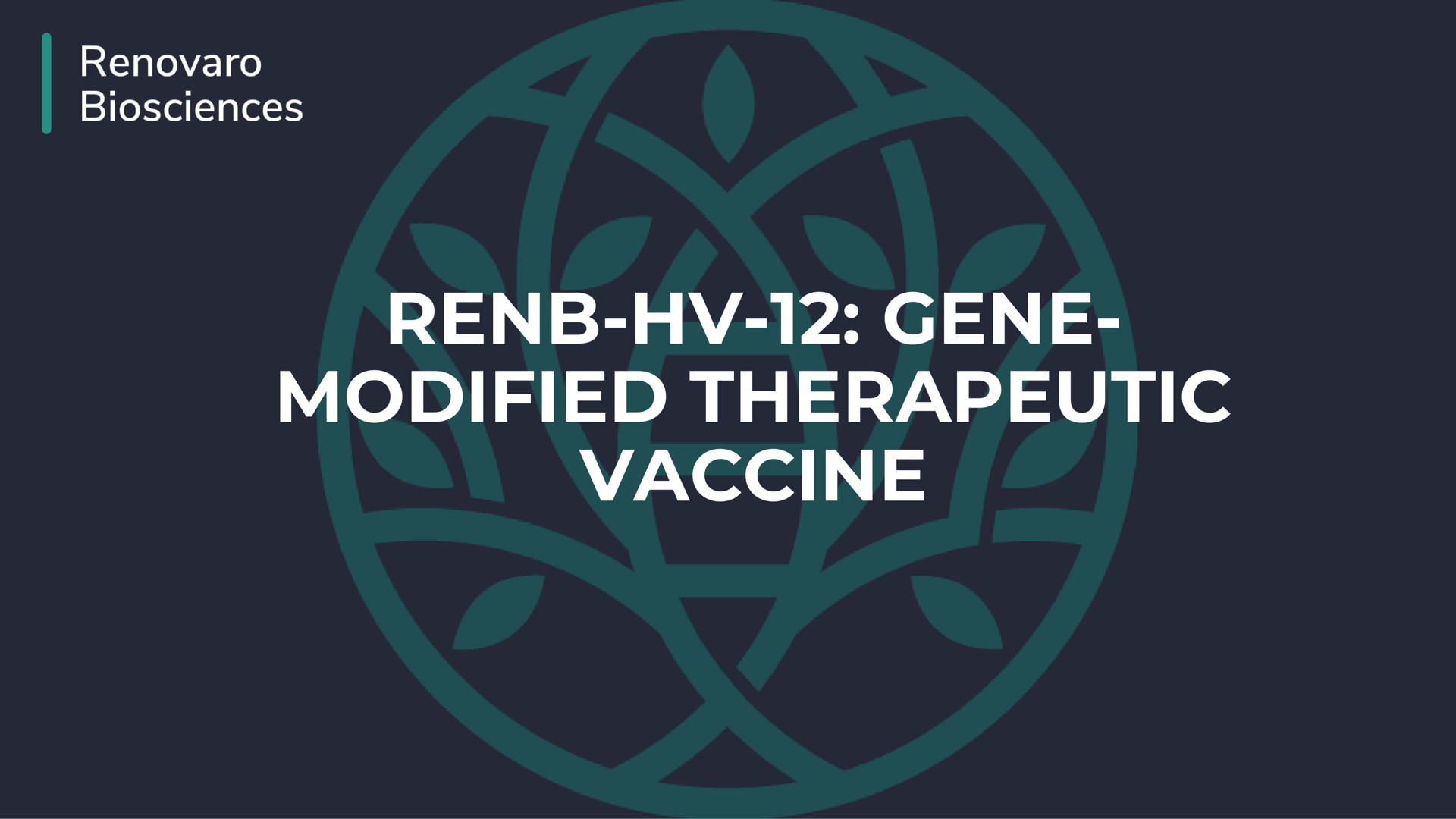 gene modified therapeutic vaccine | Enochian Biosciences