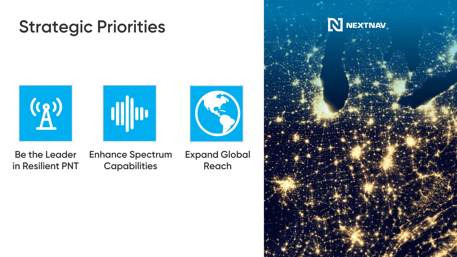 strategic priorities | NextNav