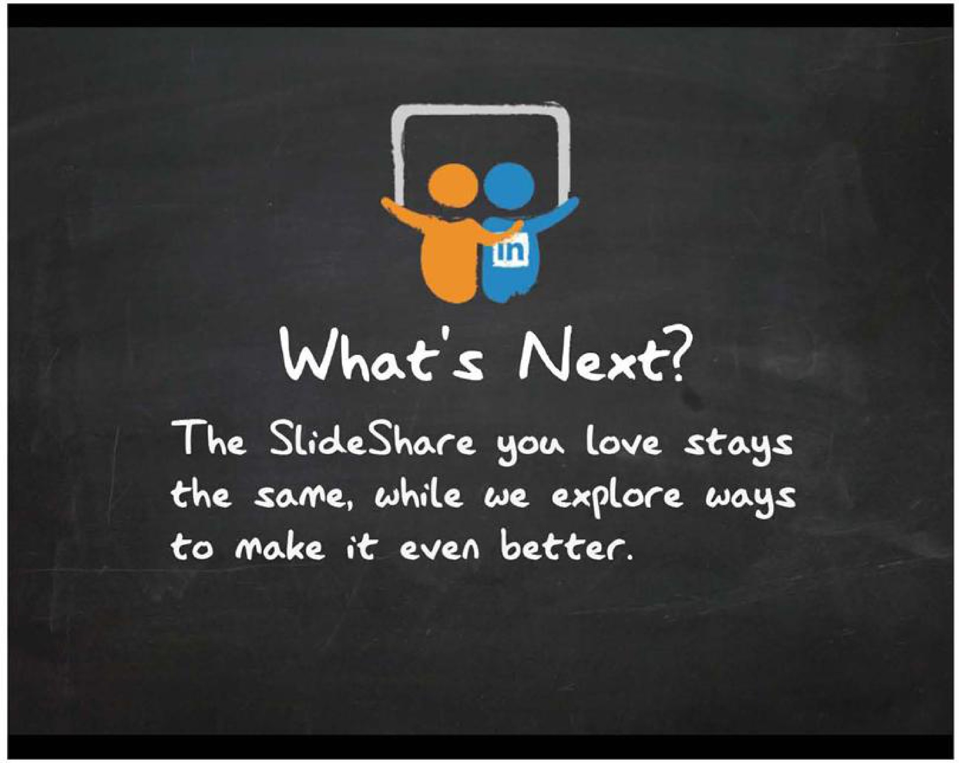whats next the same while we explore ways to make it even better | Linkedin