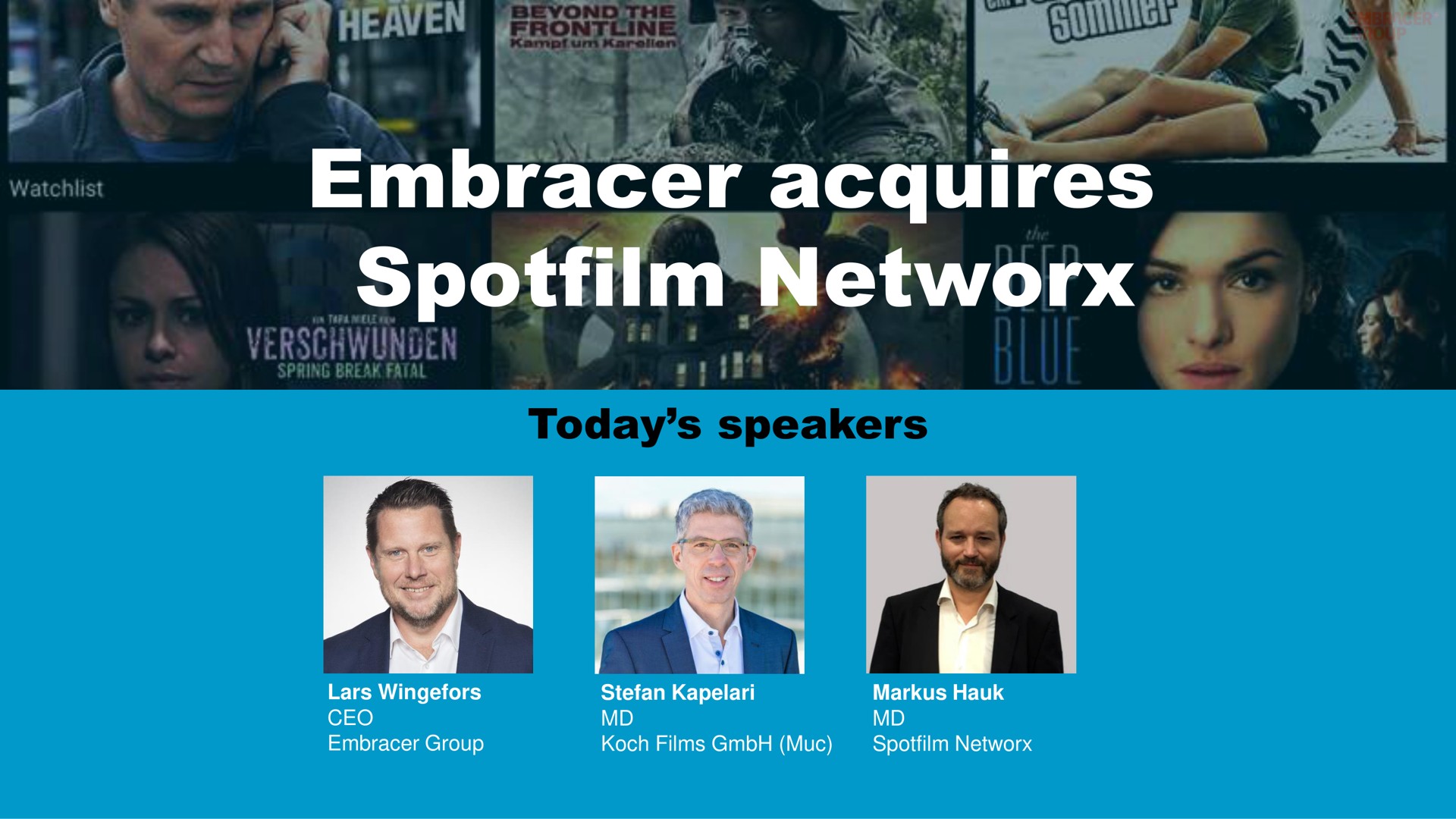 embracer acquires today speakers eas eye pink me a | Embracer Group